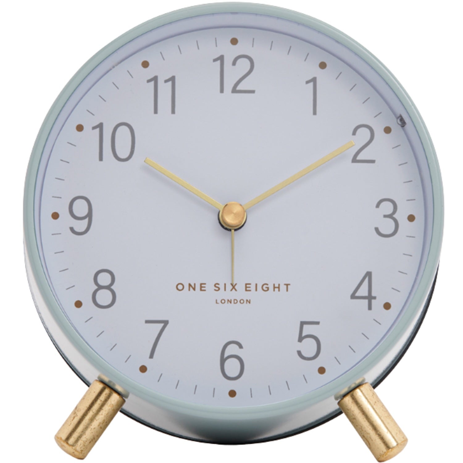 Maisie Sage Green Silent Alarm Clock