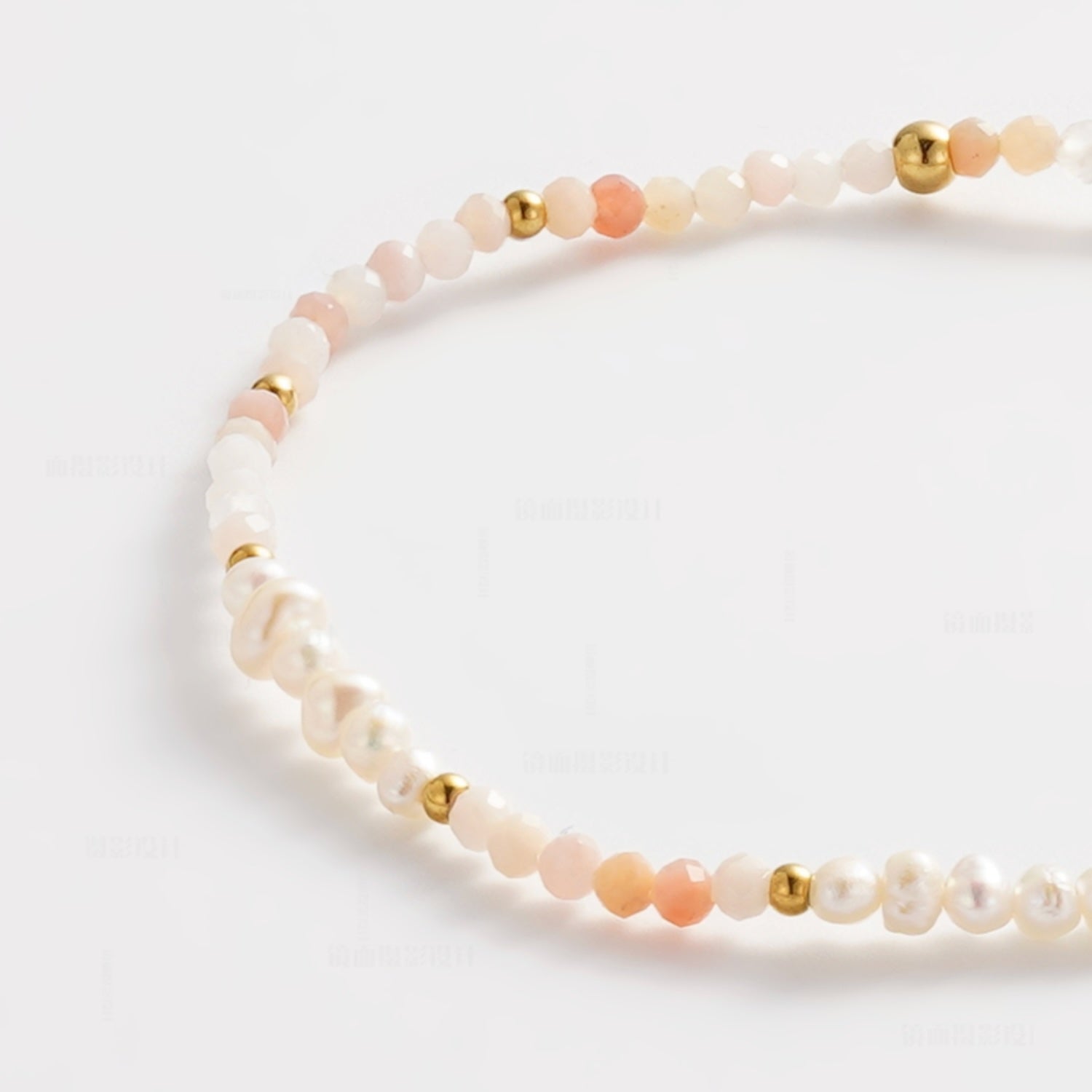 Leah Bracelet - Pastel Pink