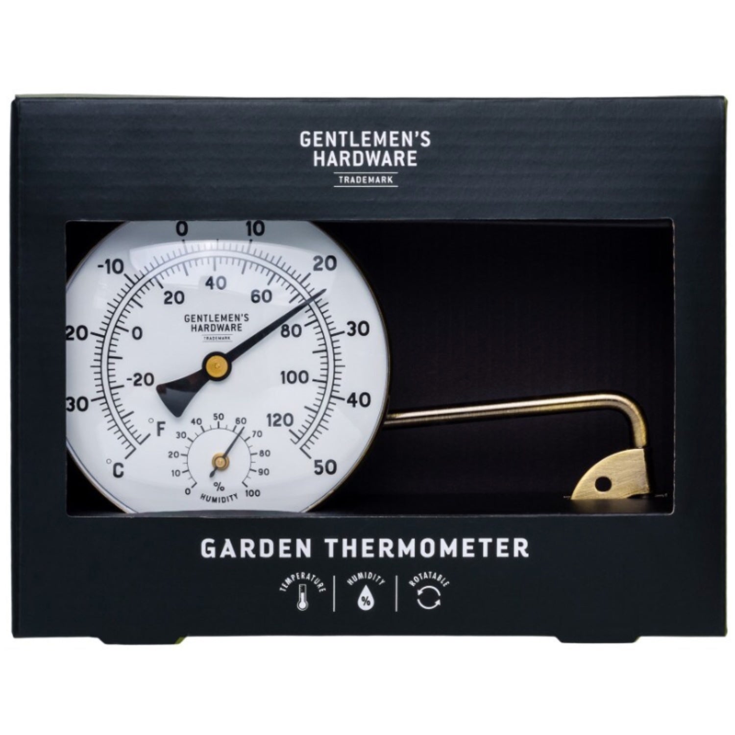 Metal Garden Thermometer