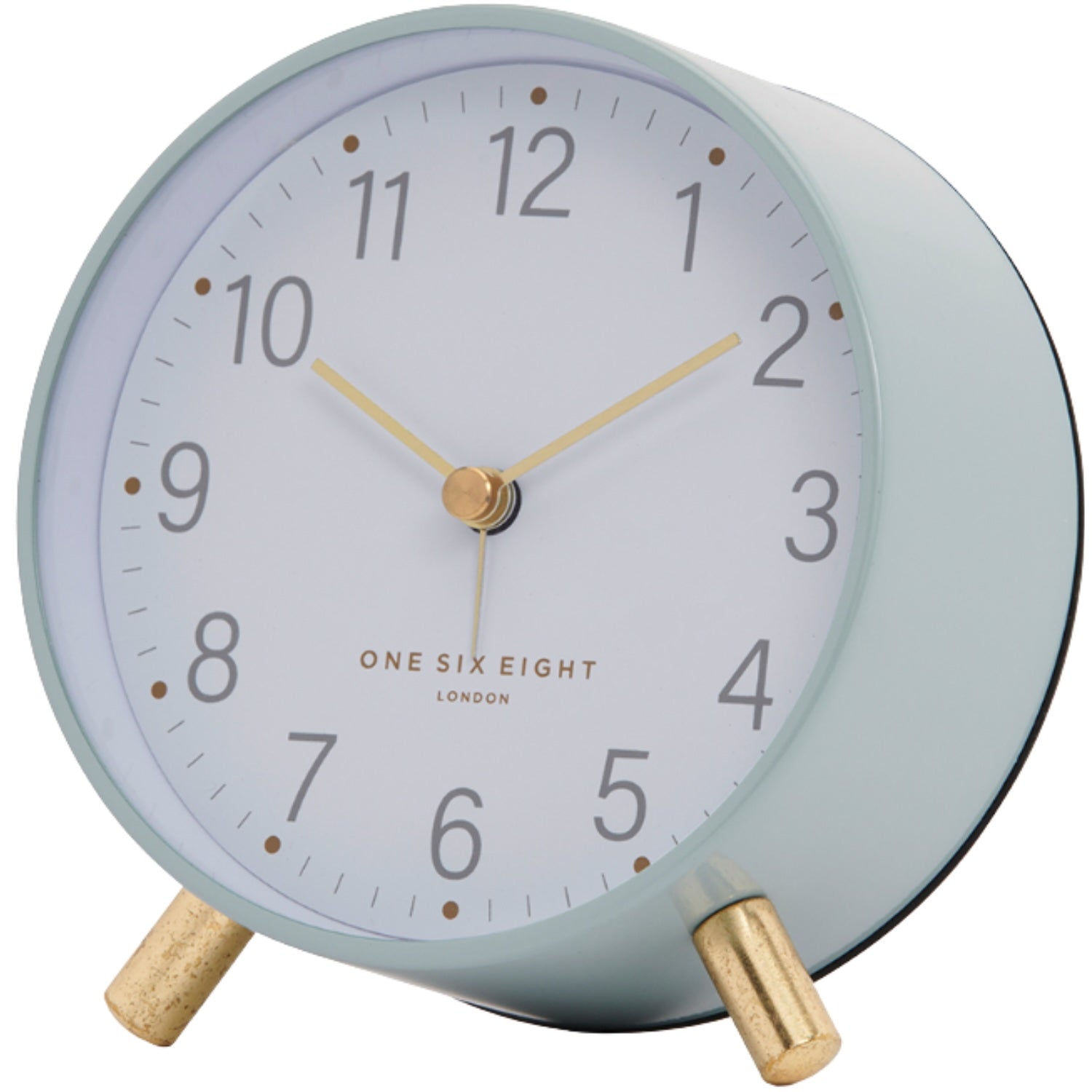 Maisie Sage Green Silent Alarm Clock