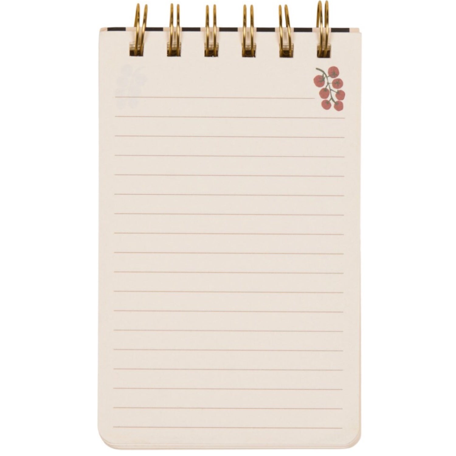 Twin Wire Notepad - Tomato
