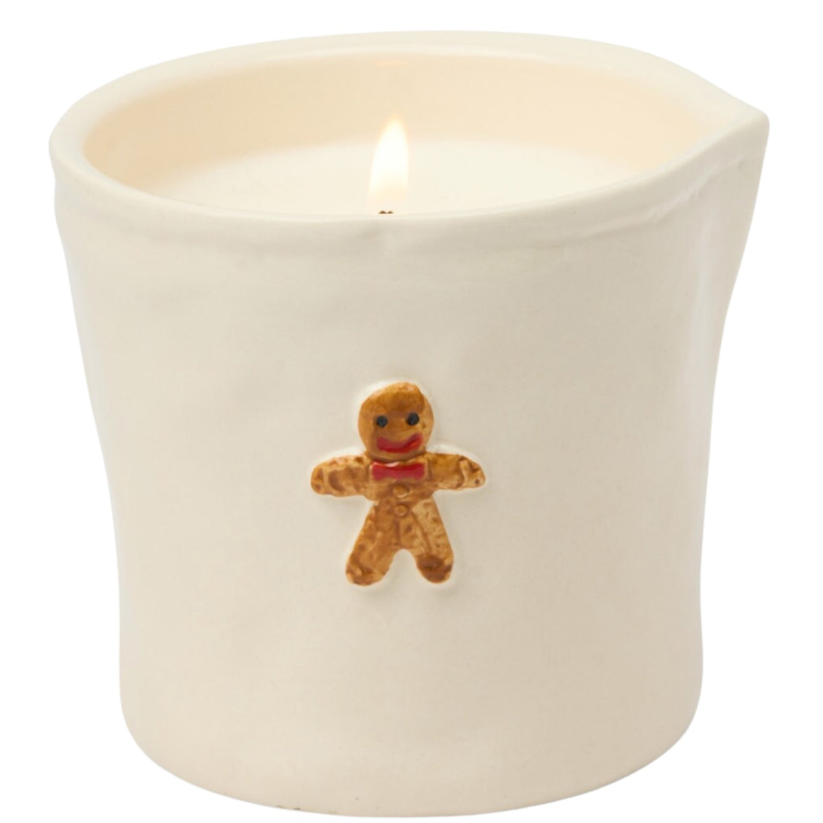 Ceramic Candle - Gingerbread