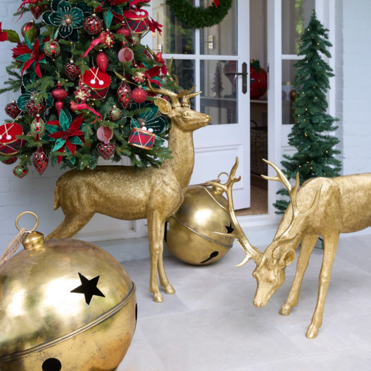 50cm Antique Gold Bell