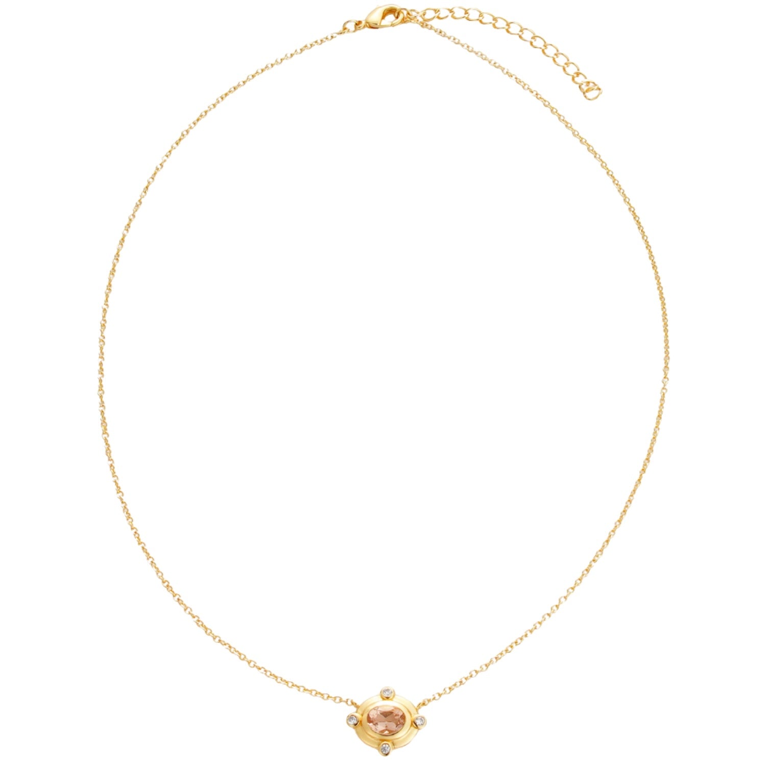 Chloe Necklace - Morganite