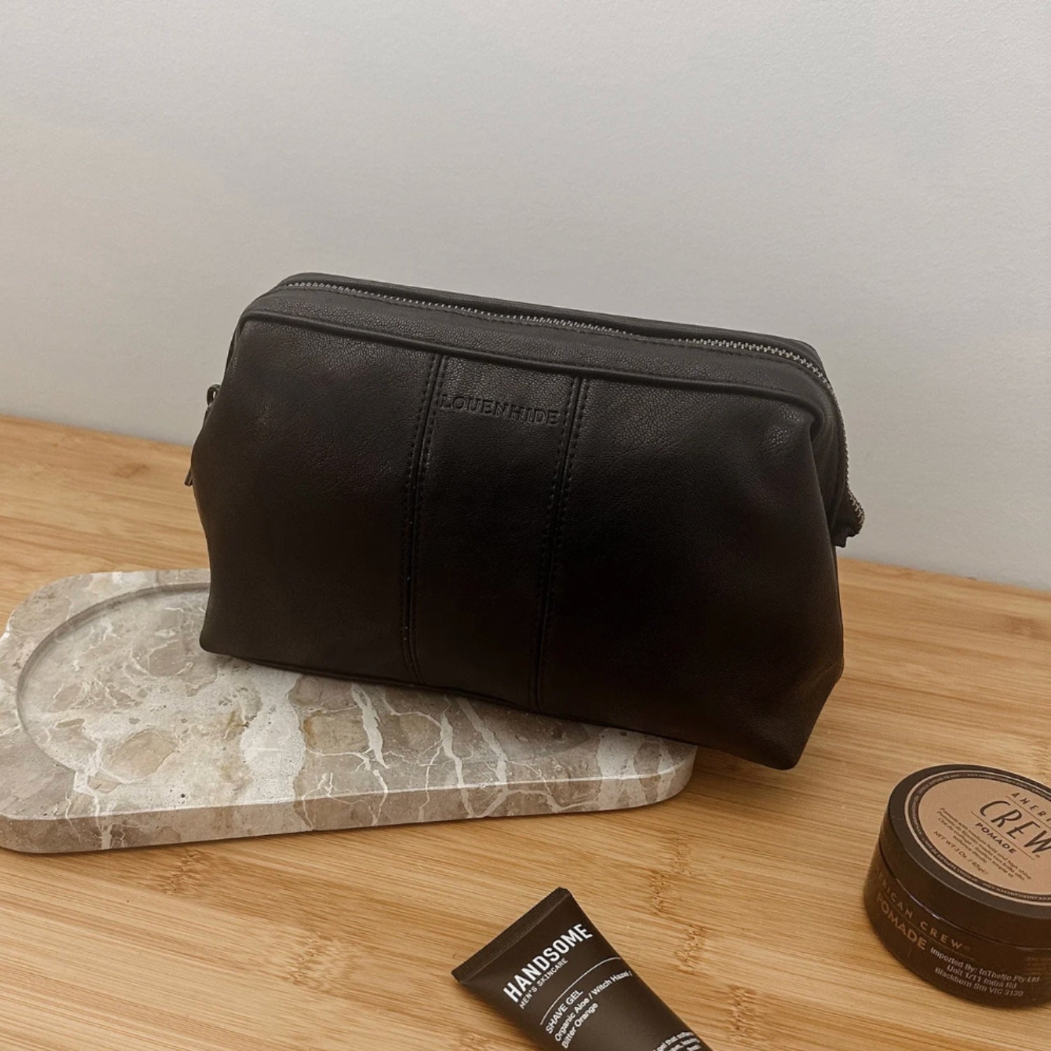Albie Cosmetic Case - Black