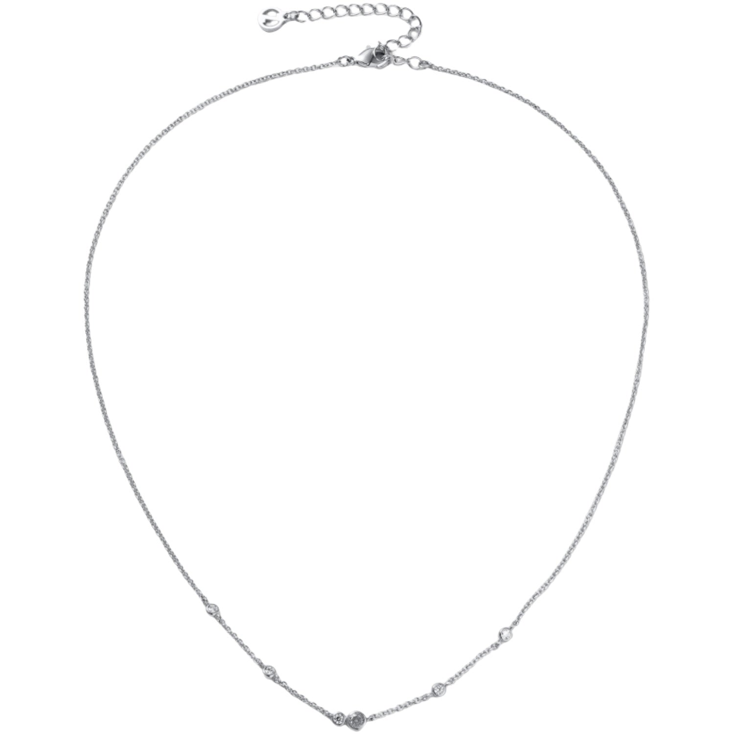 Amy Mini Necklace - Silver