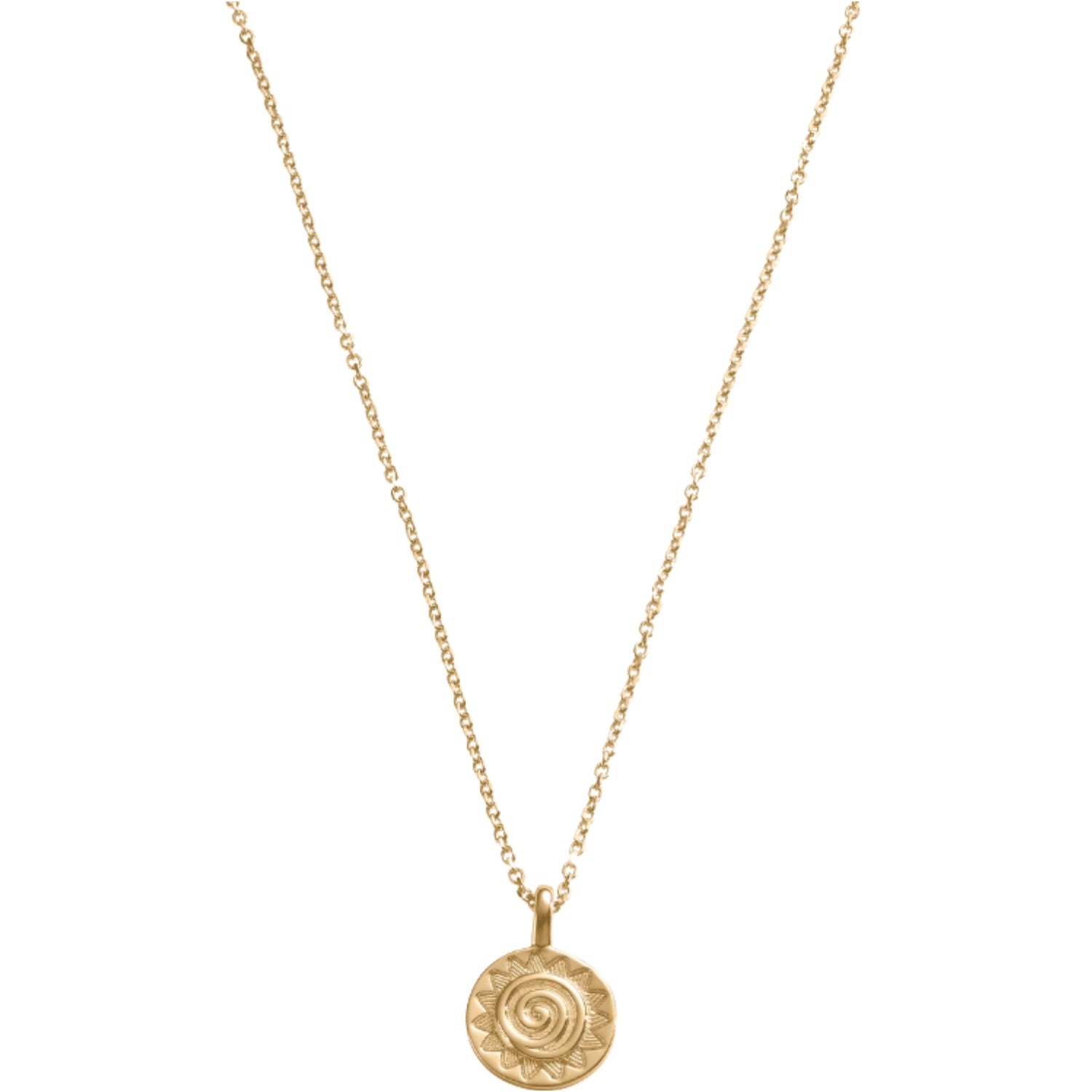 Solara Coin Necklace - Gold