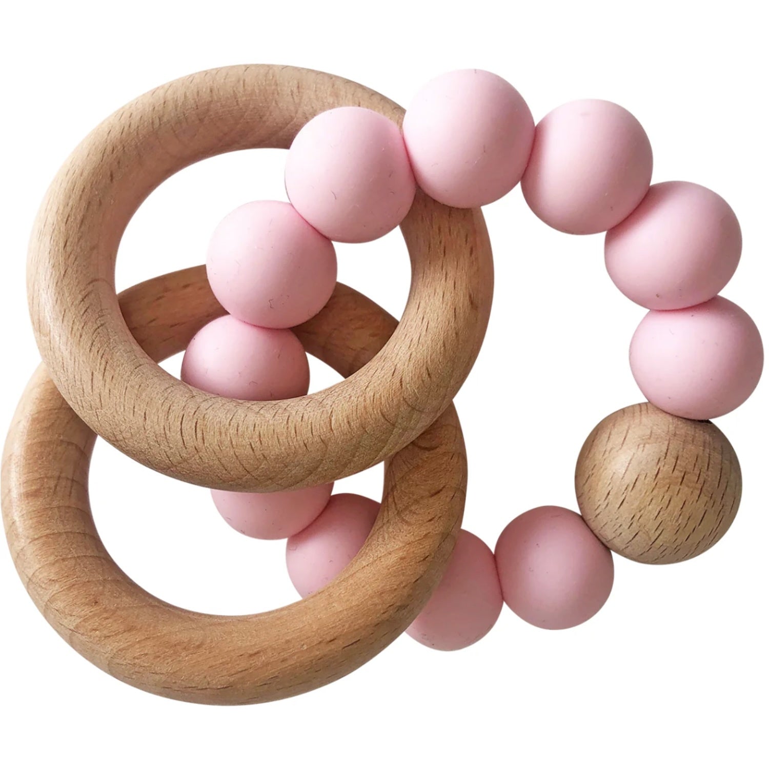Beechwood Teether - Rosewater