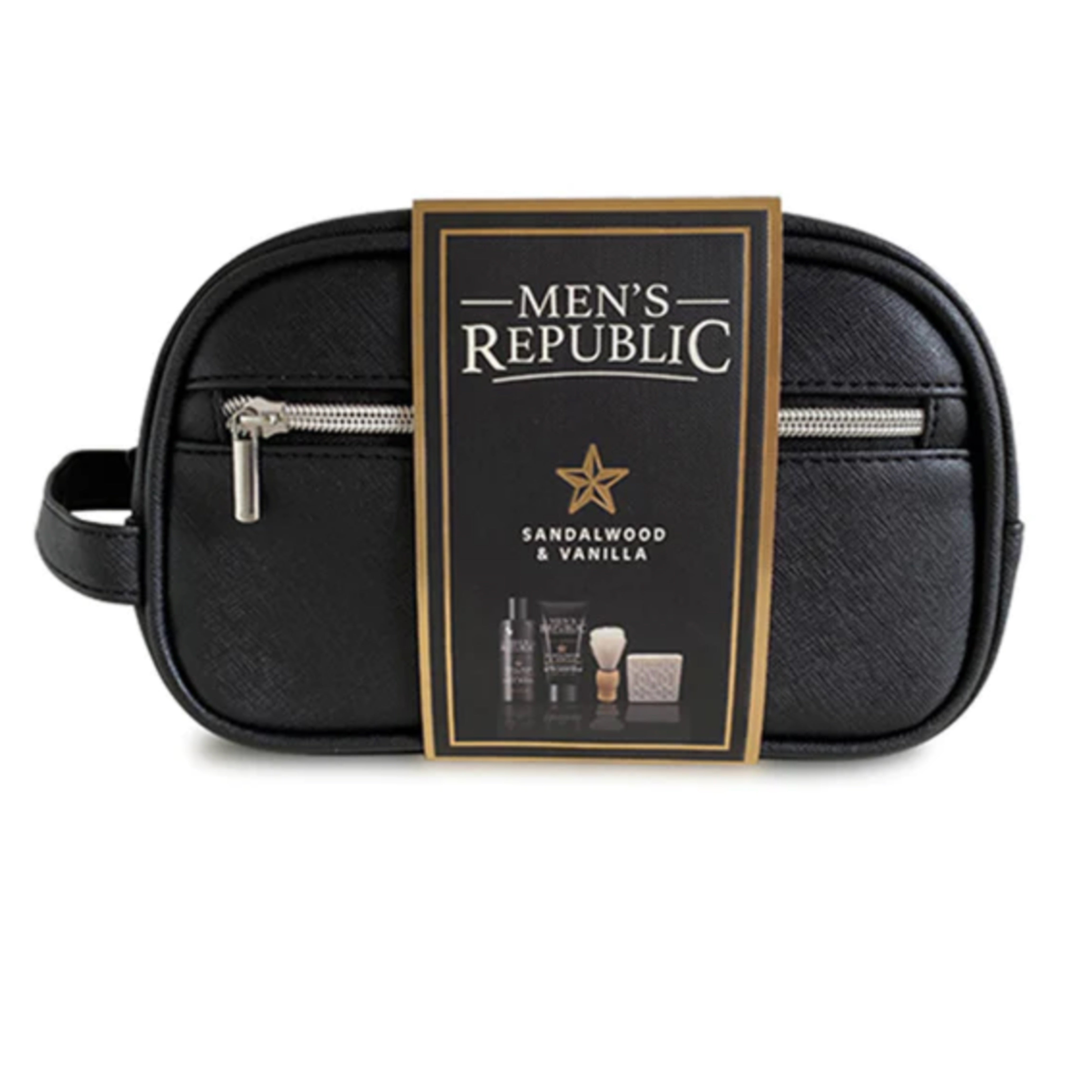 Men's 4pc Cleansing Kit - Toiletry Bag