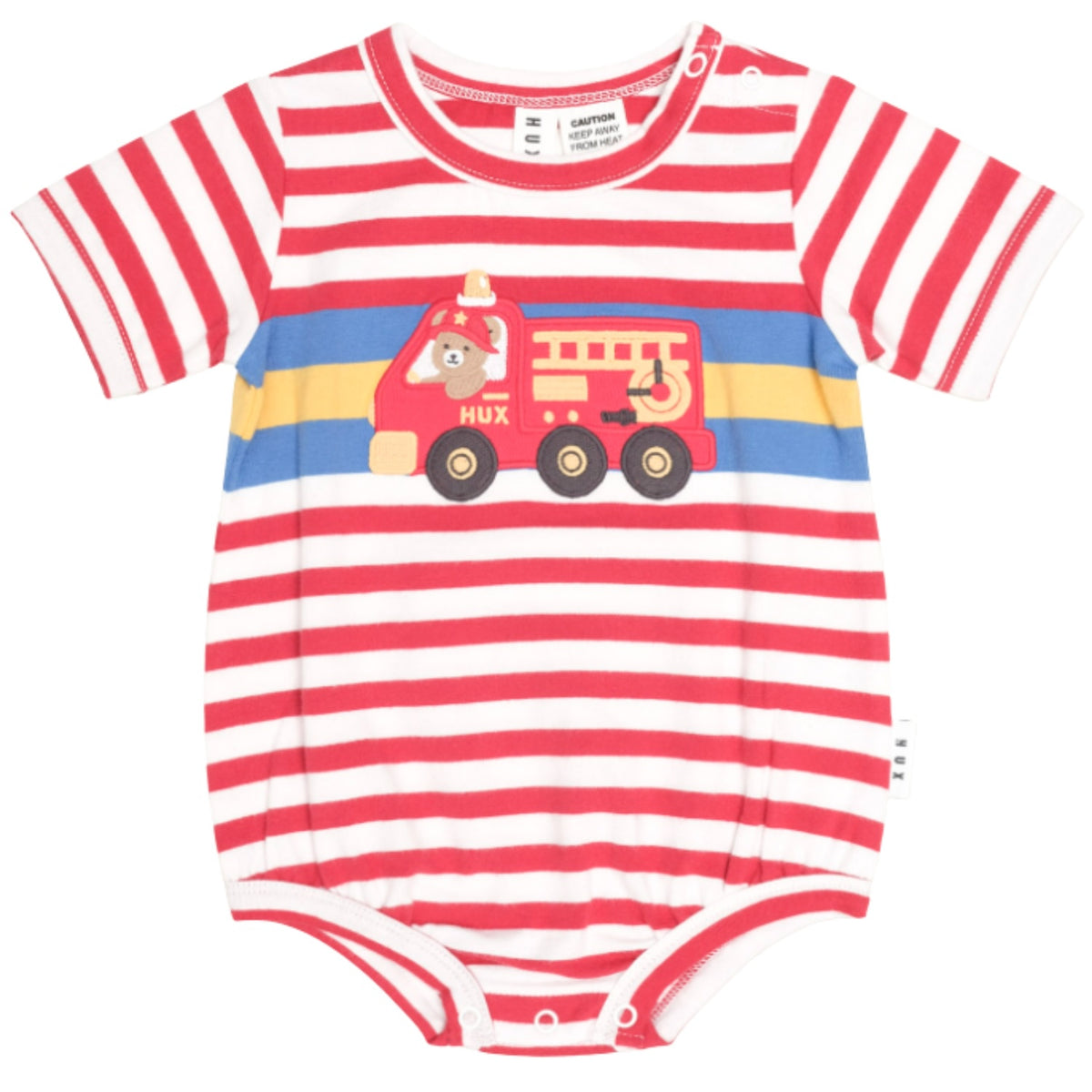 Fireman Stripe Romper