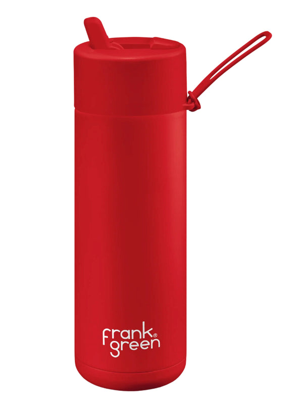 Limited Edition Ceramic Reusable Bottle 20oz - Atomic Red
