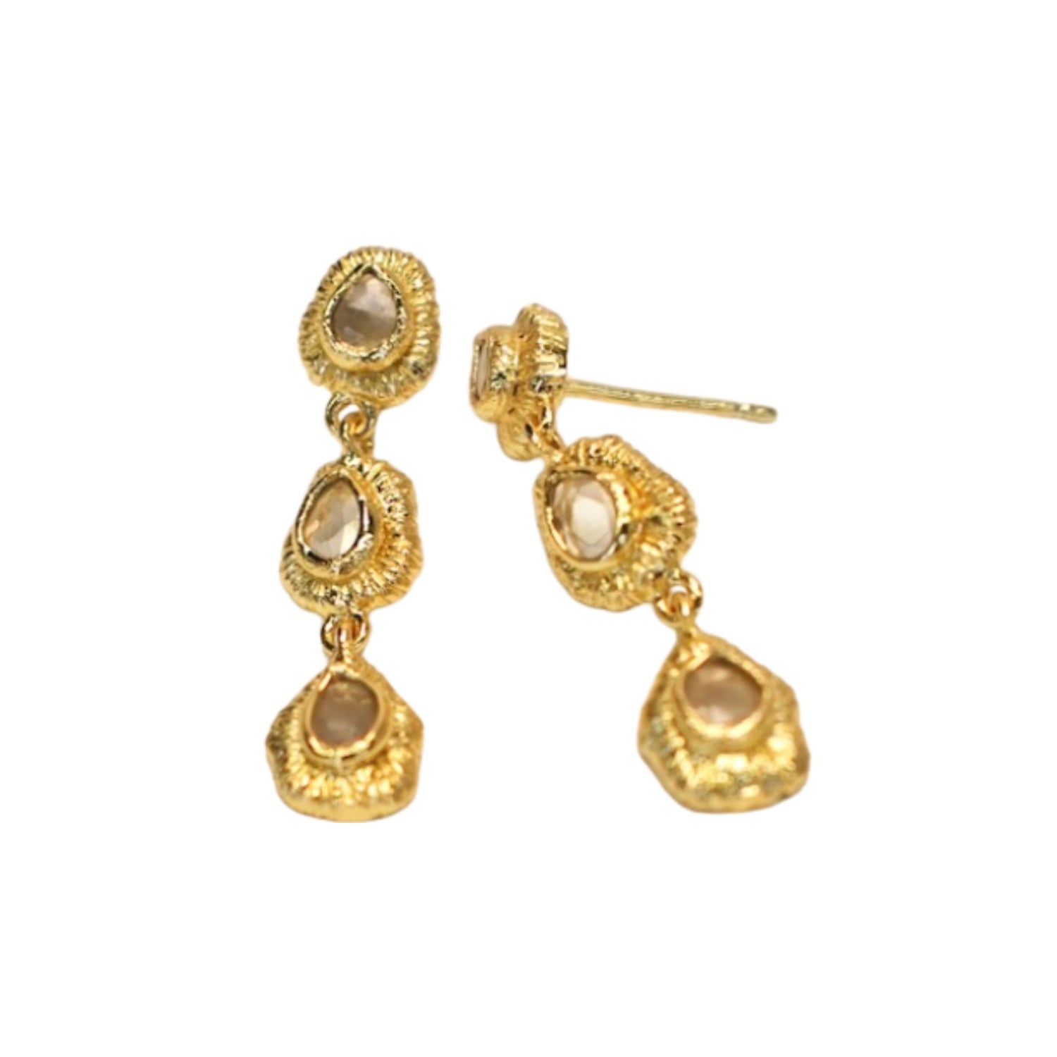 Sage Earrings - Gold