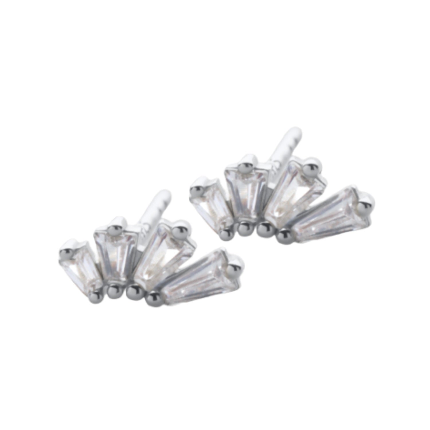 Rue Earrings - Silver
