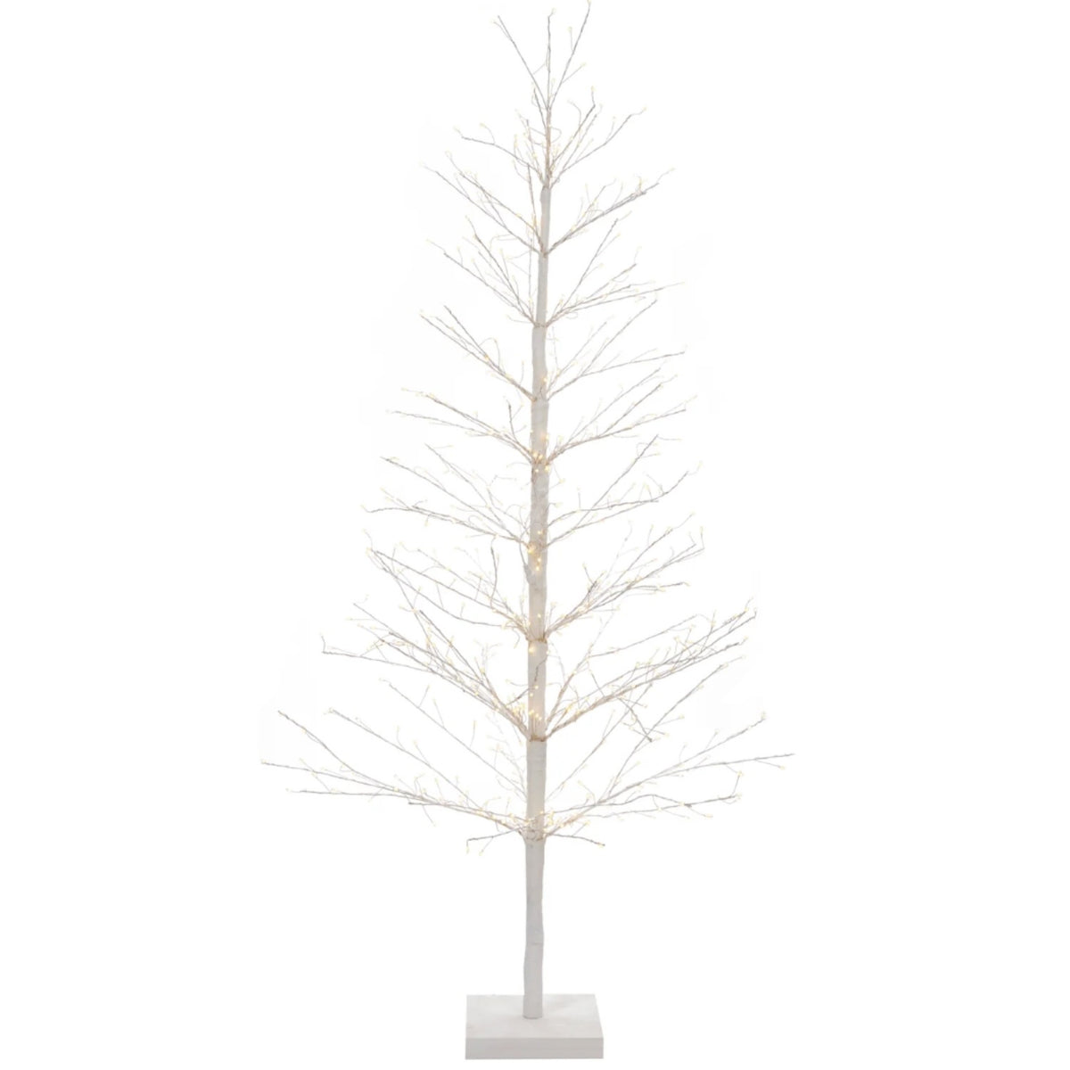 150cm LED Sparkle Tree - White