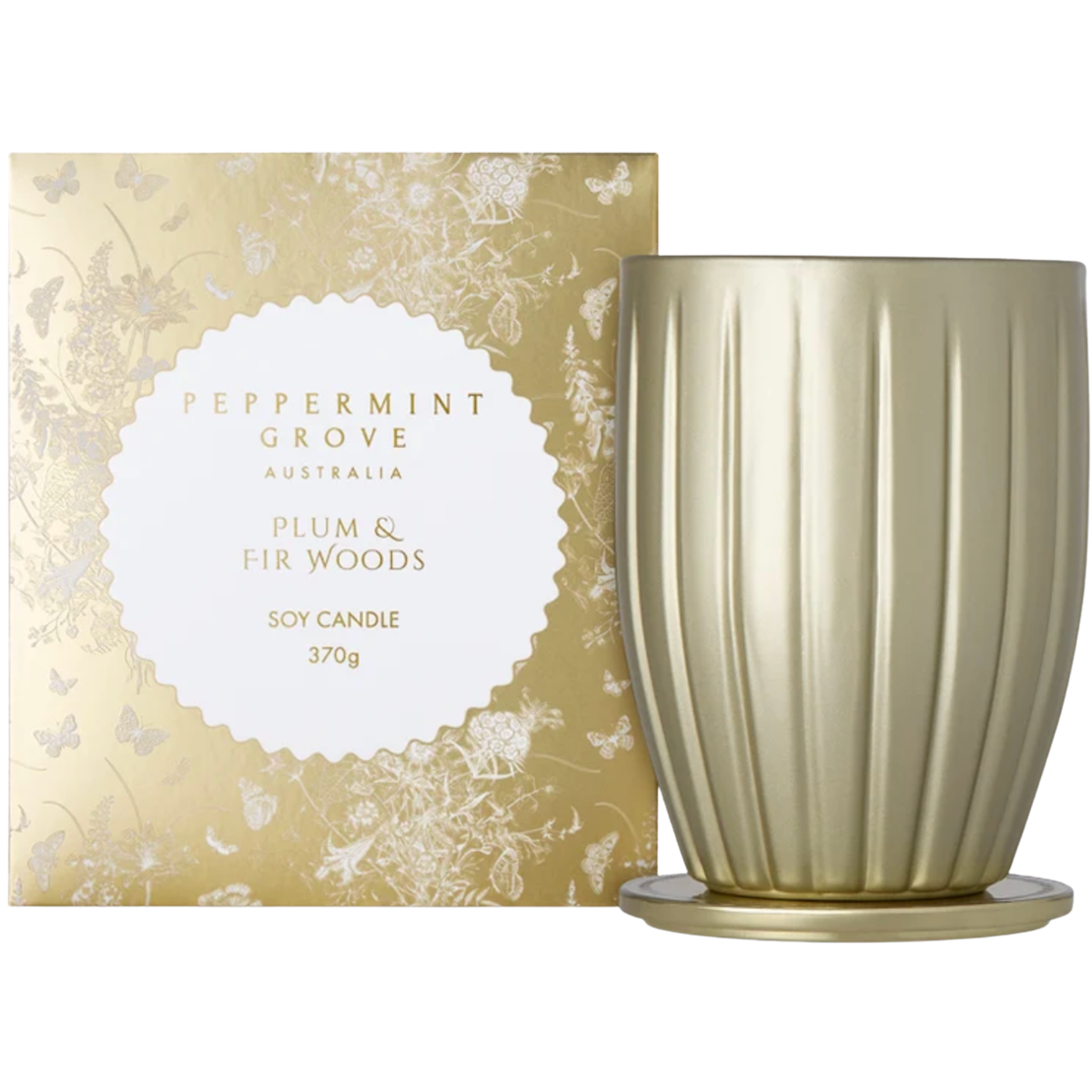 370g Candle - Plum & Fir Woods