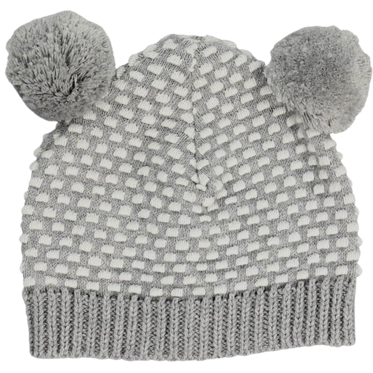 Arkie Pom Pom Hat - Grey