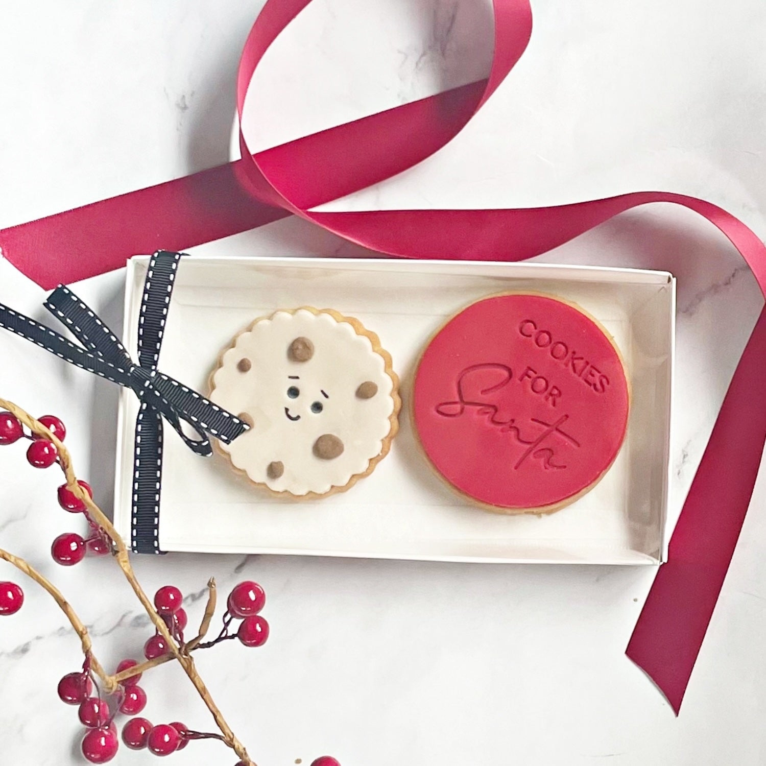 Christmas Cookies 2pk - Cookies for Santa