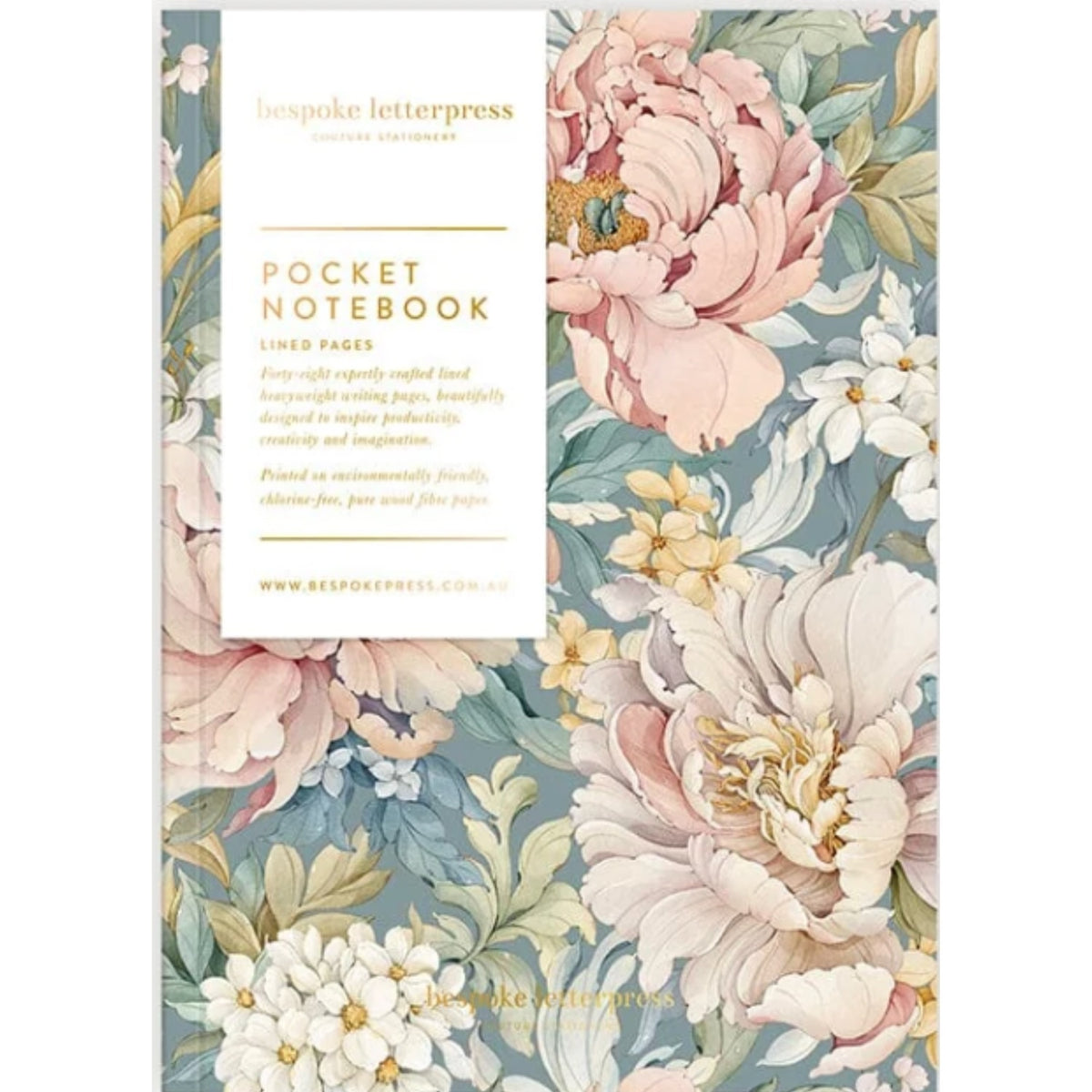 Pocket Notebook - Regency Blooms