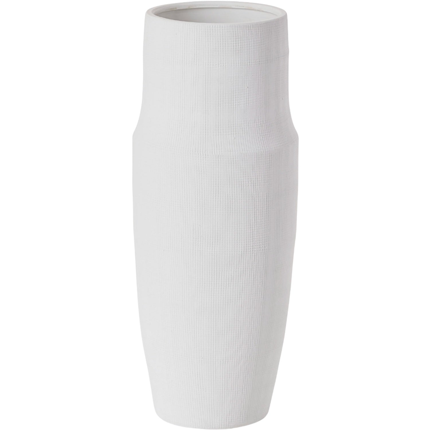 Nelson Vase (M) - White
