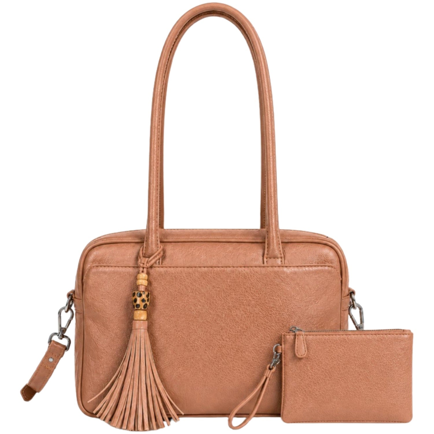 Angelique 2pc Handbag - Tan