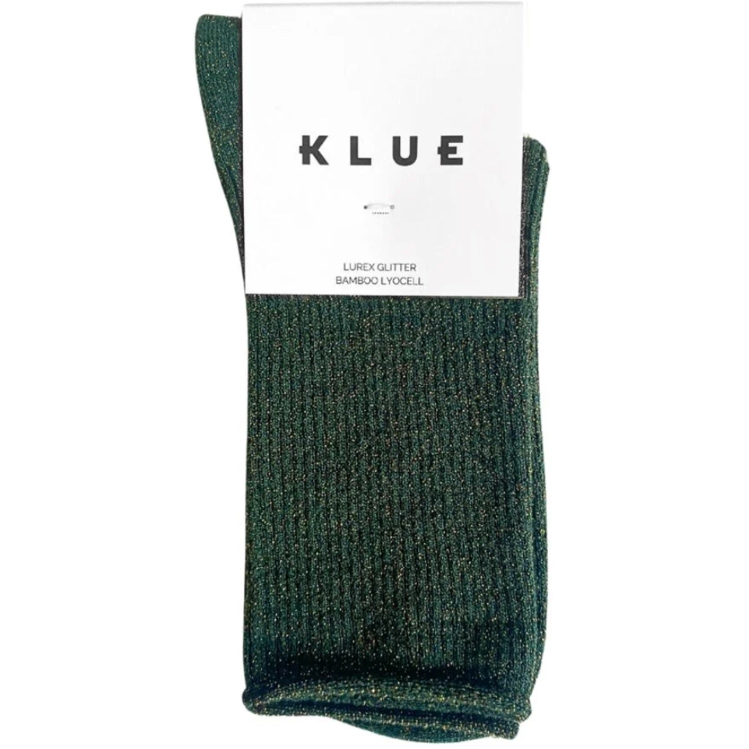 Glitter Lurex Socks - Green
