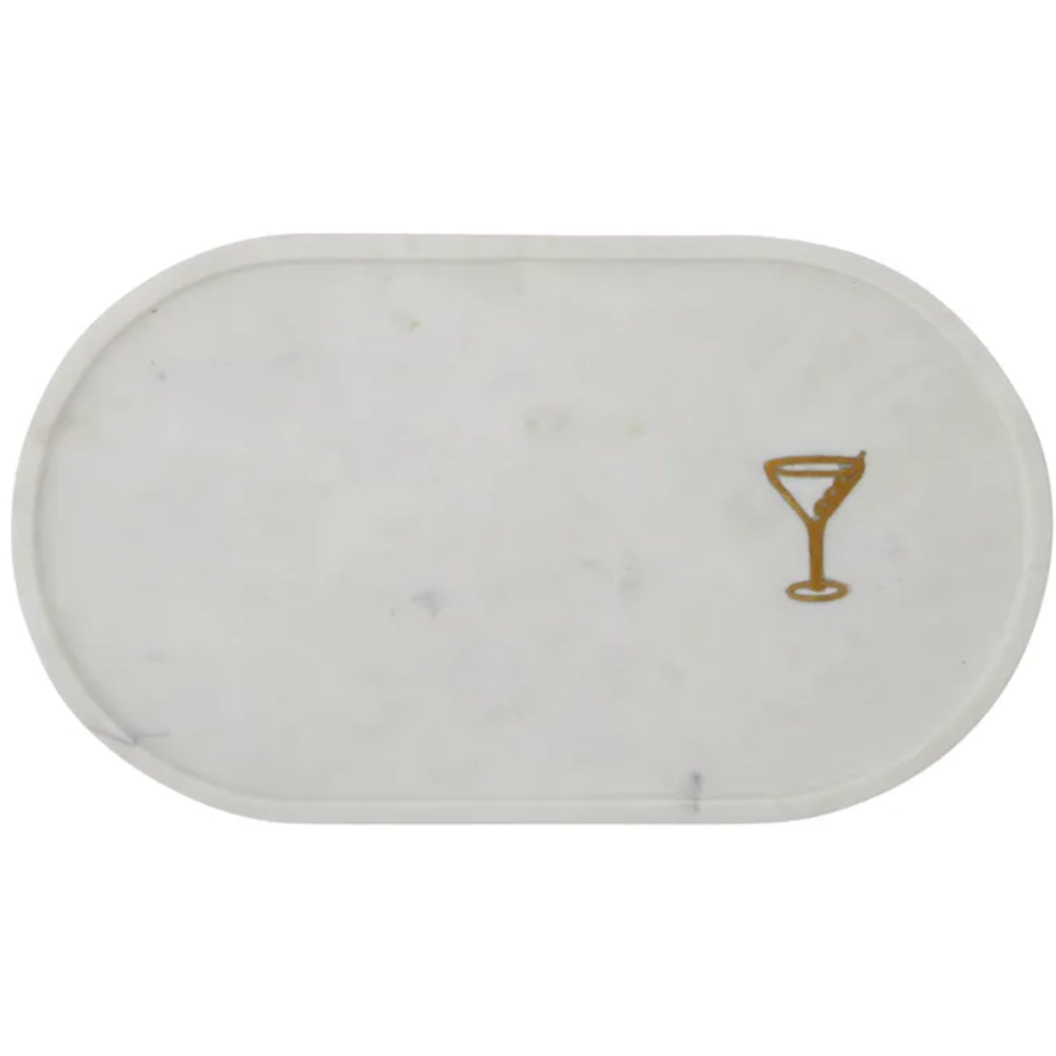 Atri Marble Tray - White