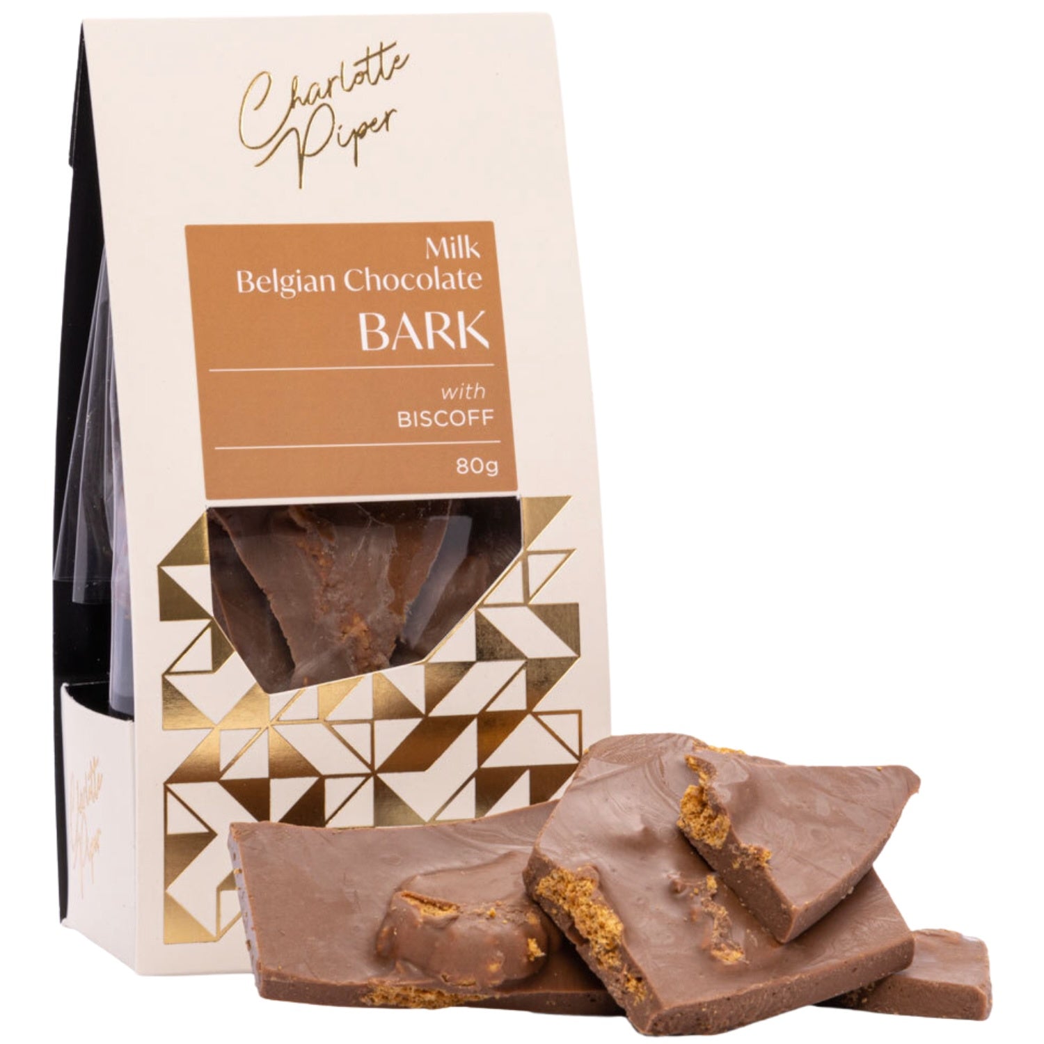 Milk Chocolate with Biscoff 80g
