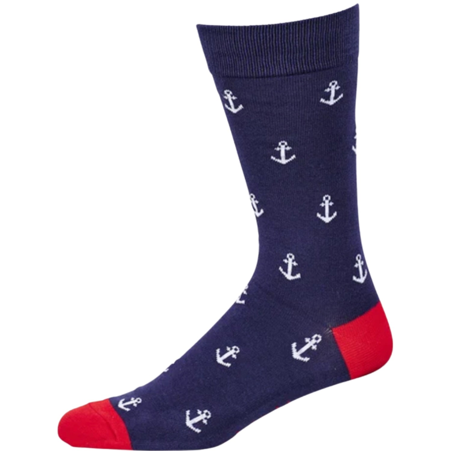 Anchor Socks - Navy (7-11)