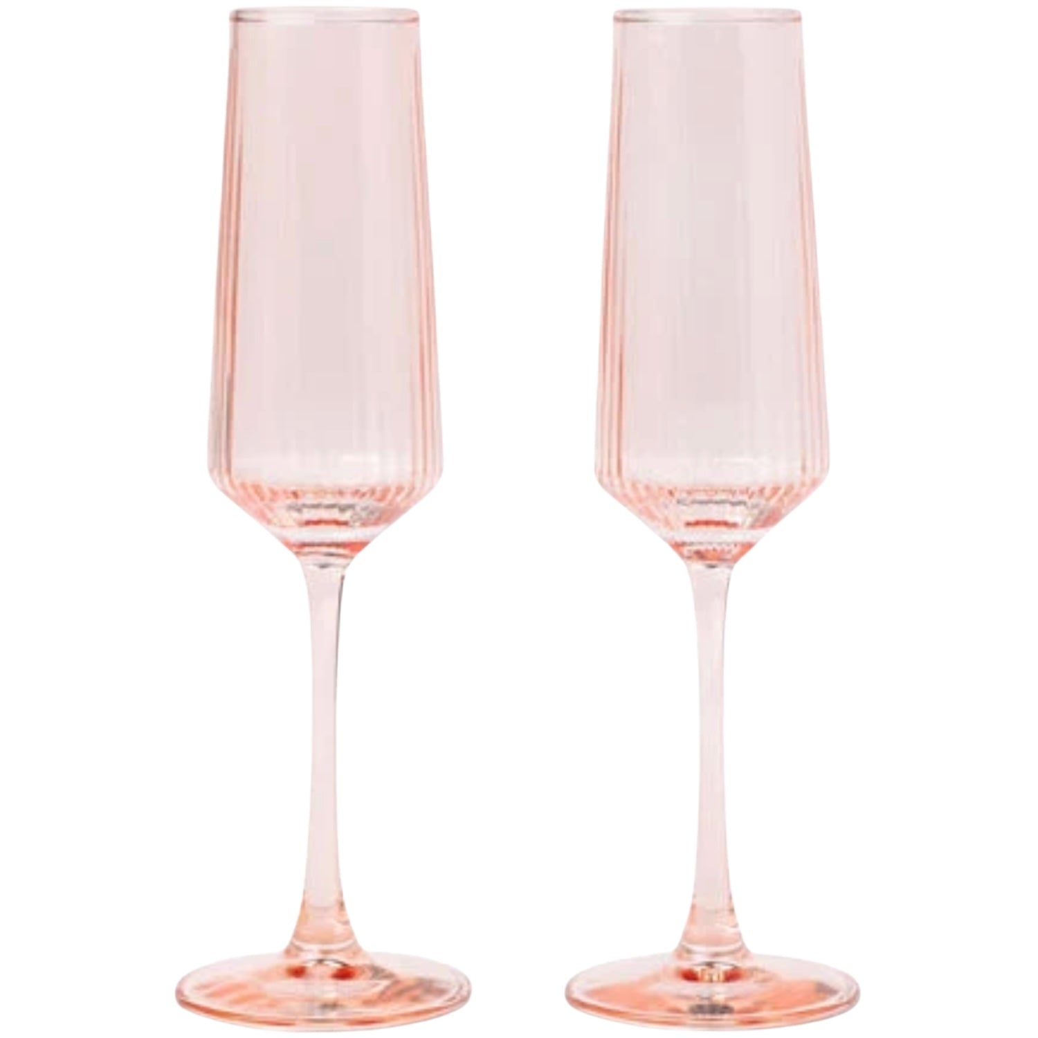 Luna S/2 Champagne Flute - Blush