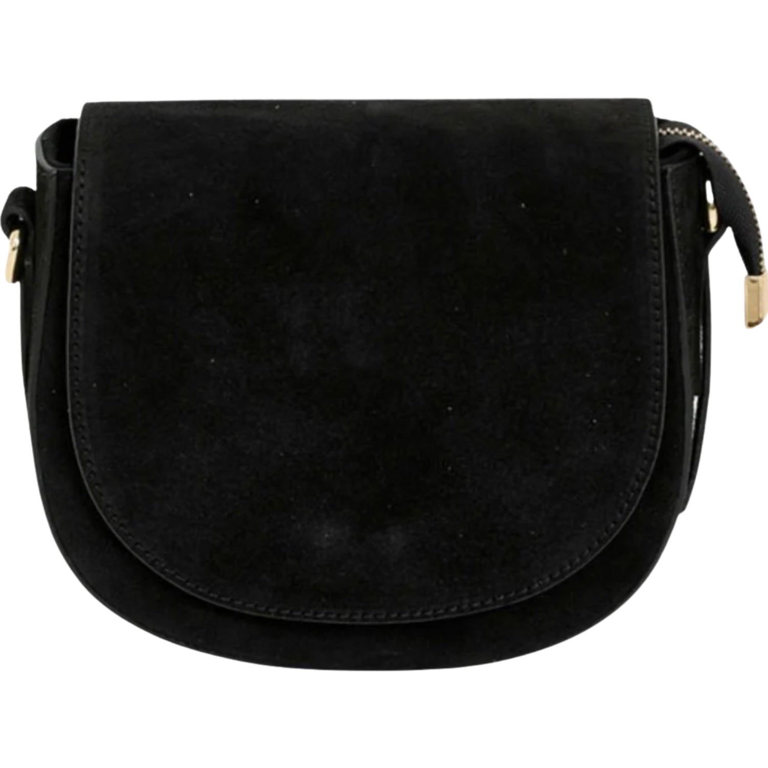 Gabrielle Suede Bag - Black