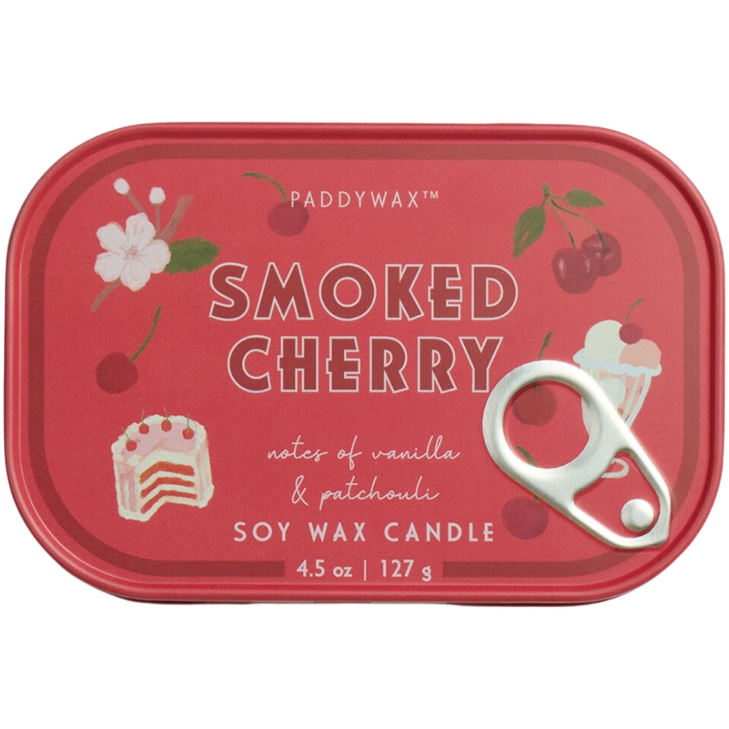 Tin Candle - Smoked Cherry