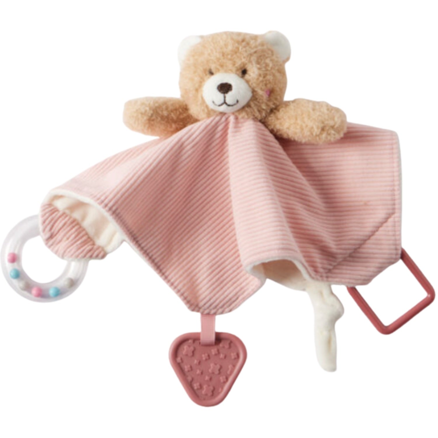 Teddy Bear Comforter - Pink