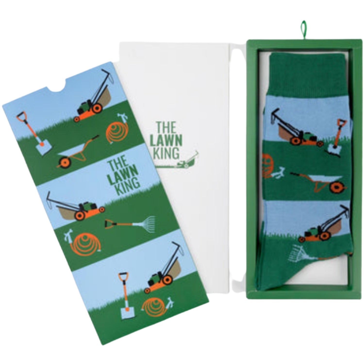 Lawn King Socks - Green (7-11)