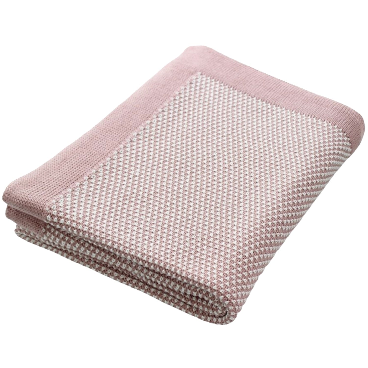 Pixie Waffle Knit Blanket - Musk