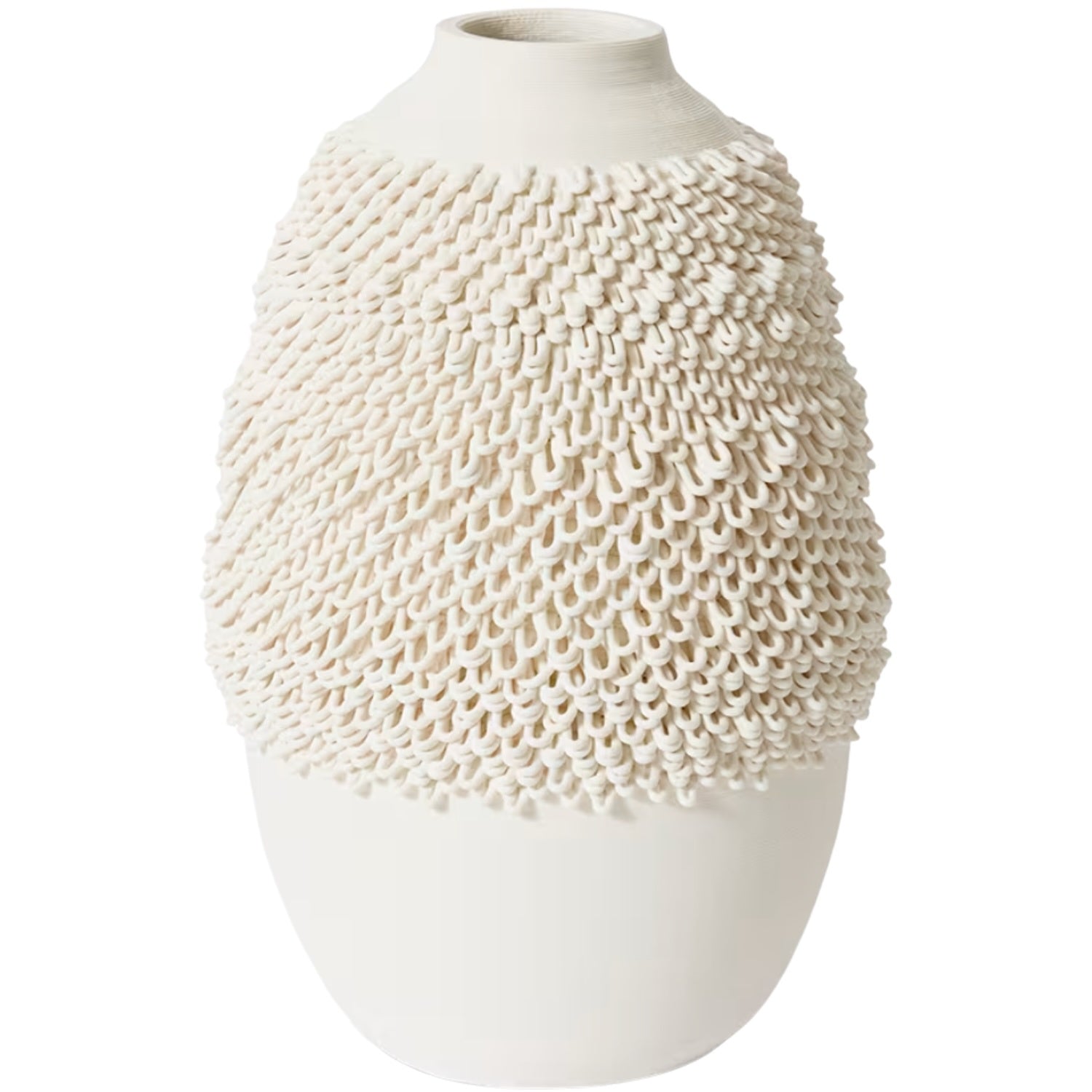 Hakaku 36cm Vessel - White