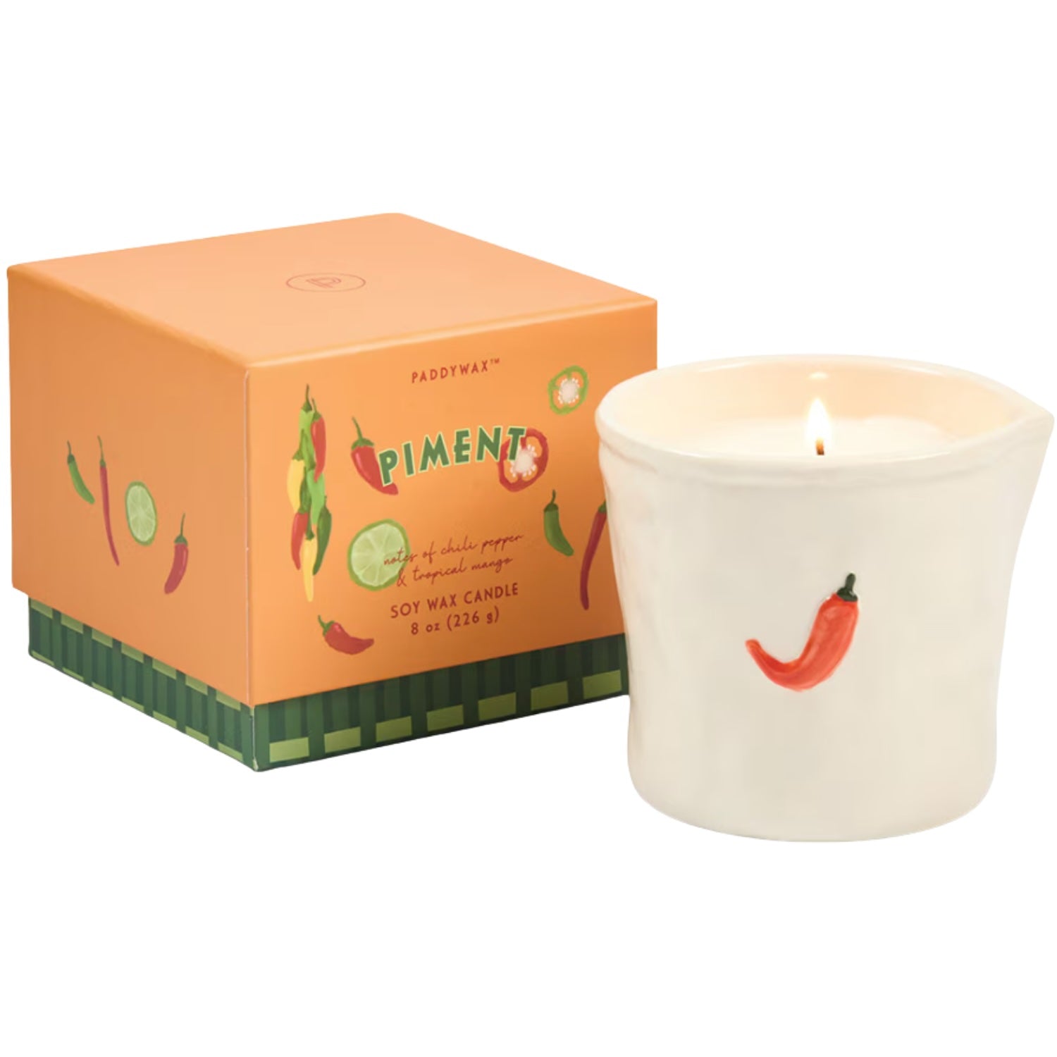 8oz Ceramic Candle - Piment