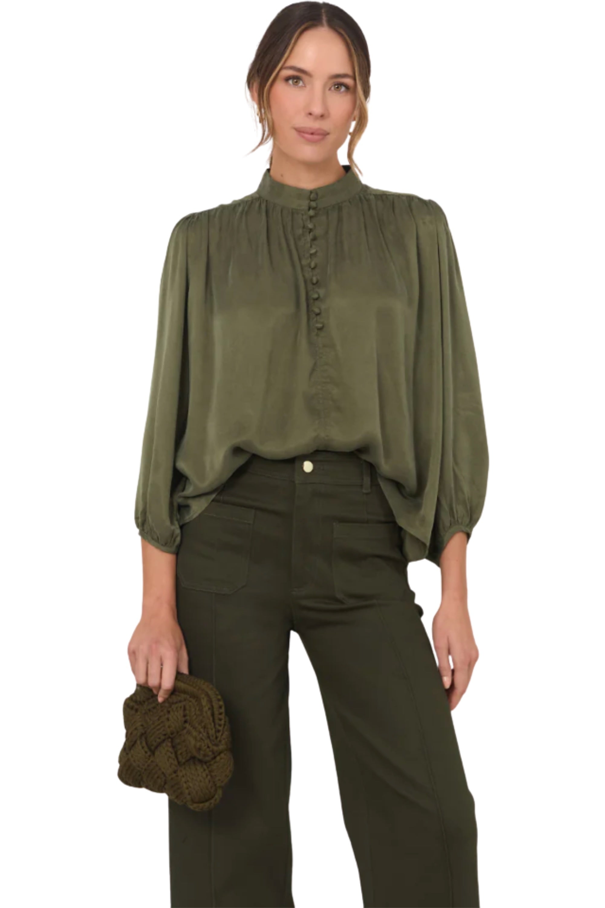 Tinsley Top - Khaki