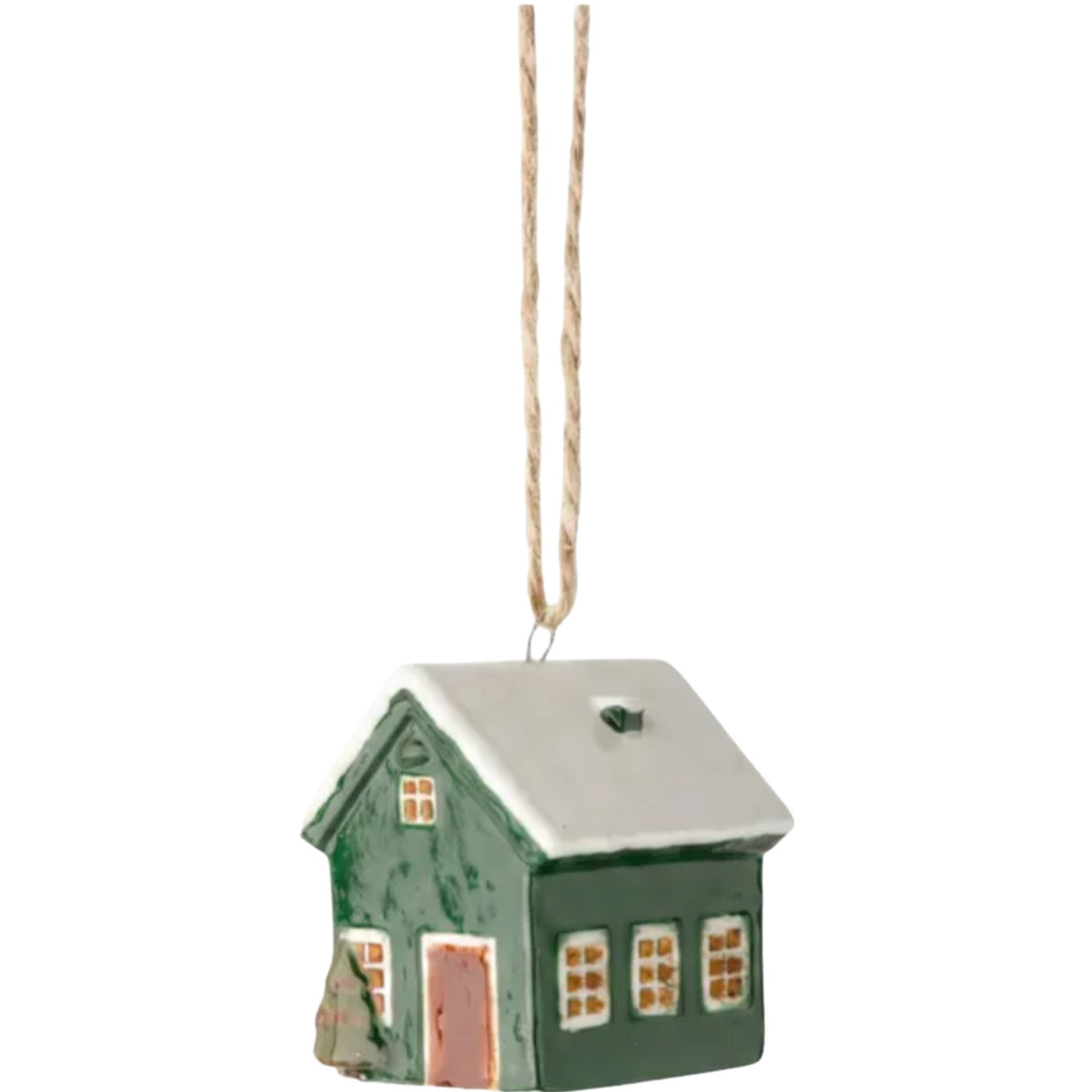 Hanging Mini Bungalow - Green
