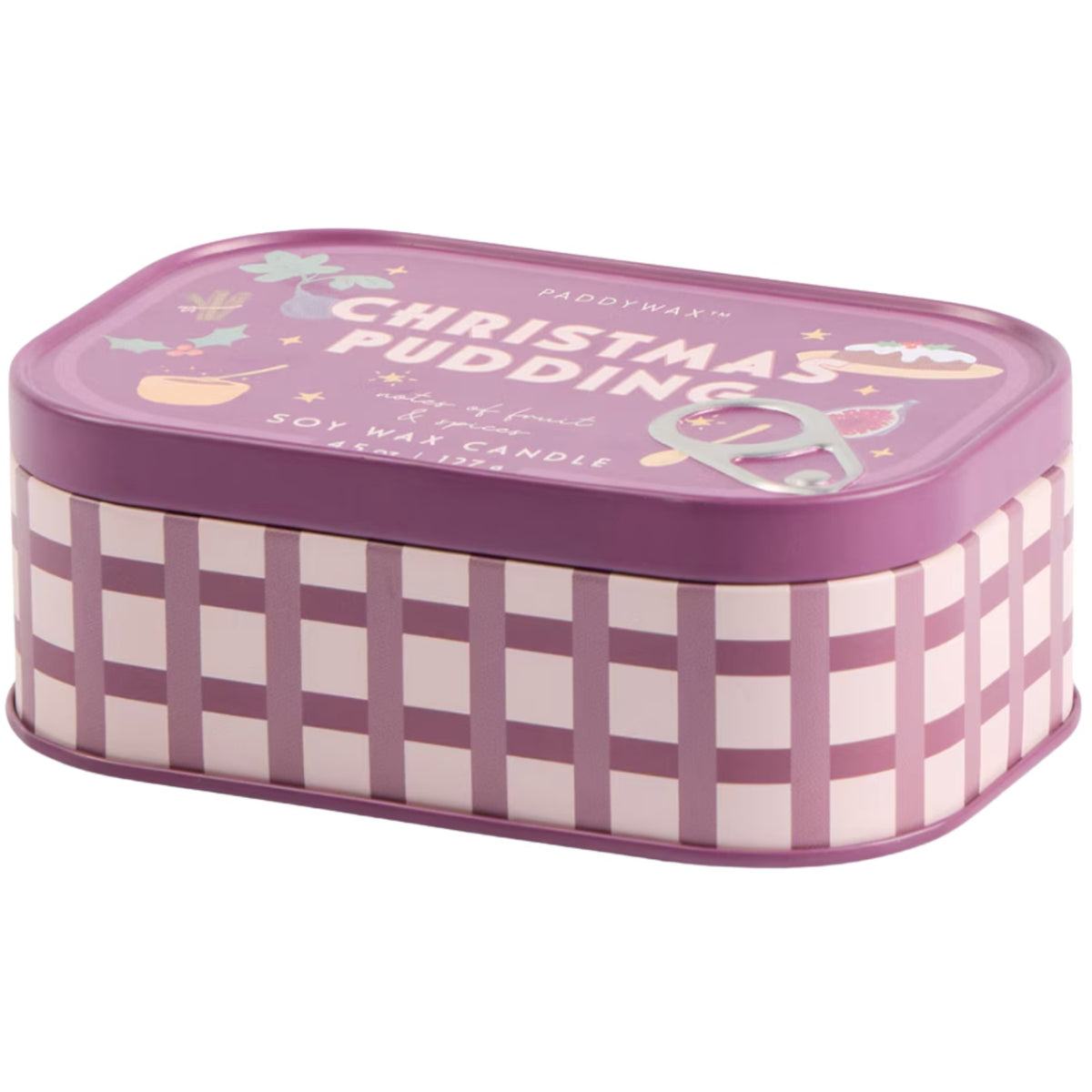 Tin Candle - Christmas Pudding