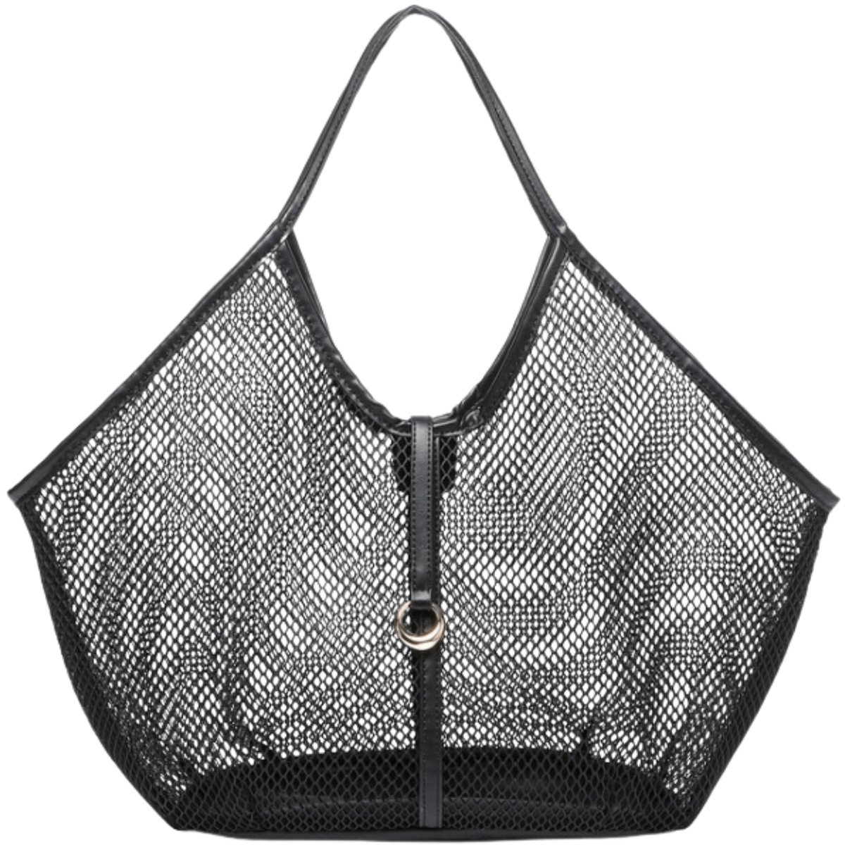 Calypso Mesh Tote - Black