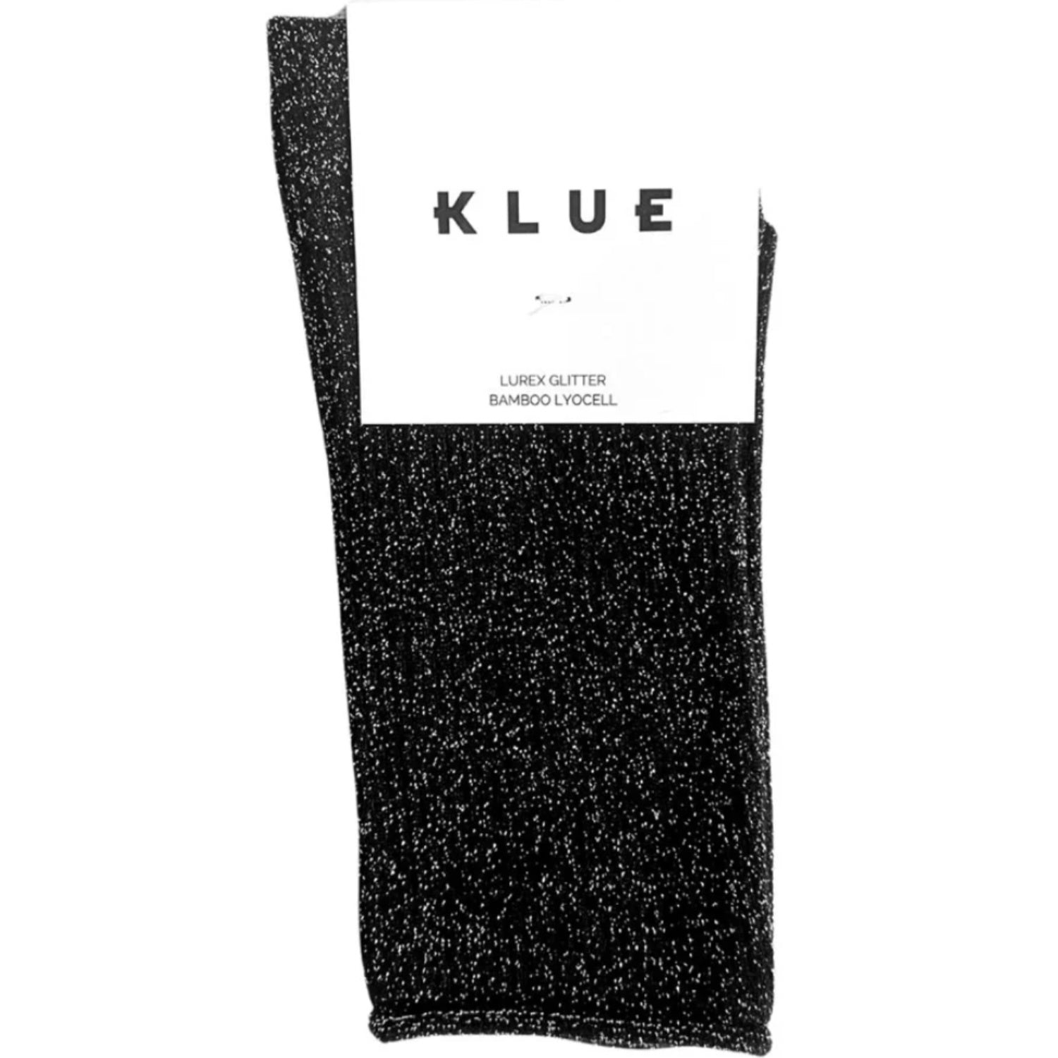 Glitter Lurex Socks - Black
