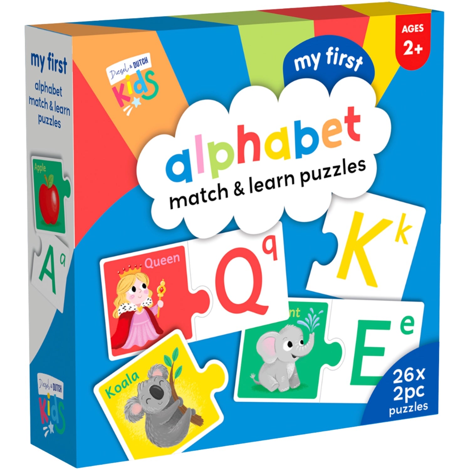 My First 52pc Alphabet Match Puzzle