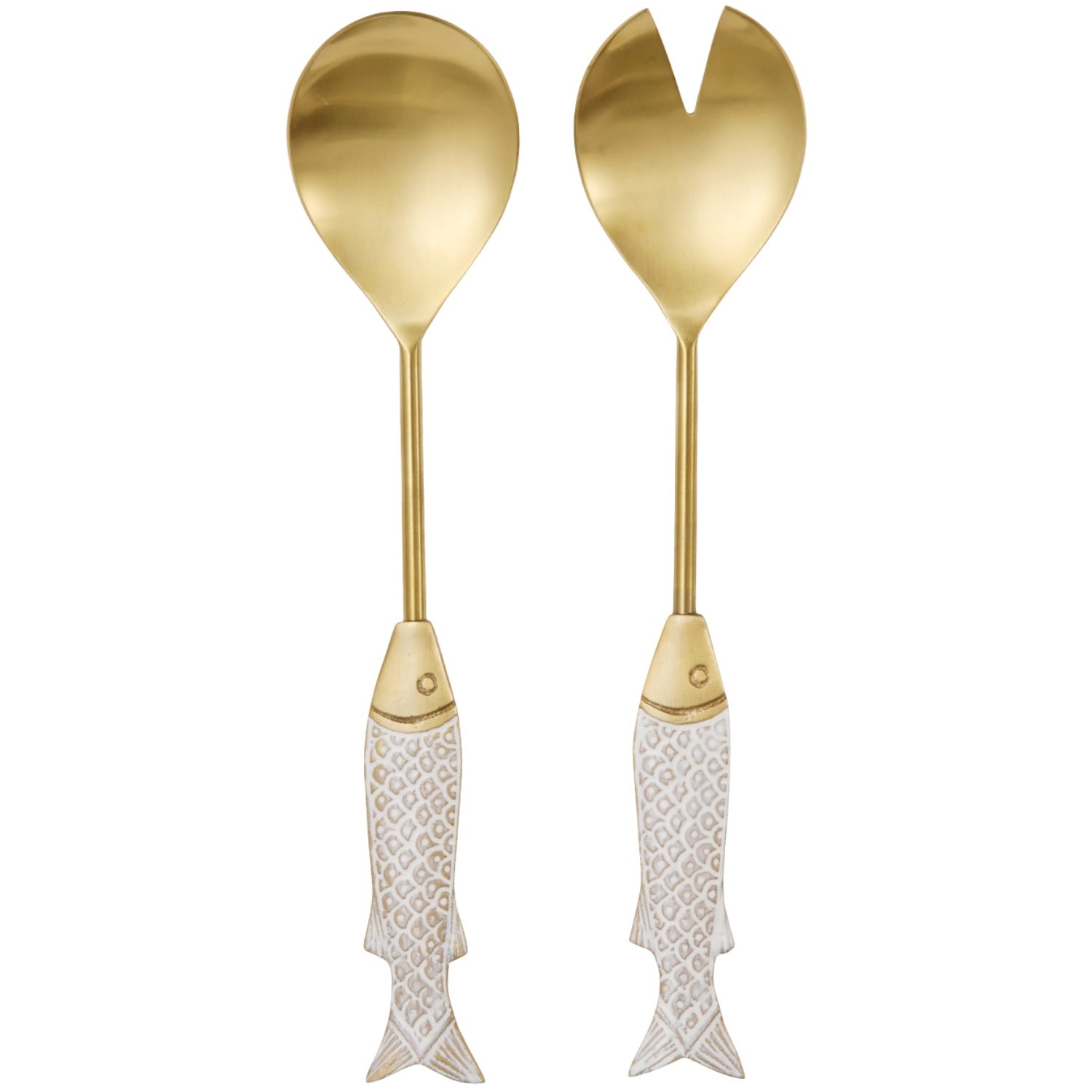 Seychelles Fish Salad Servers
