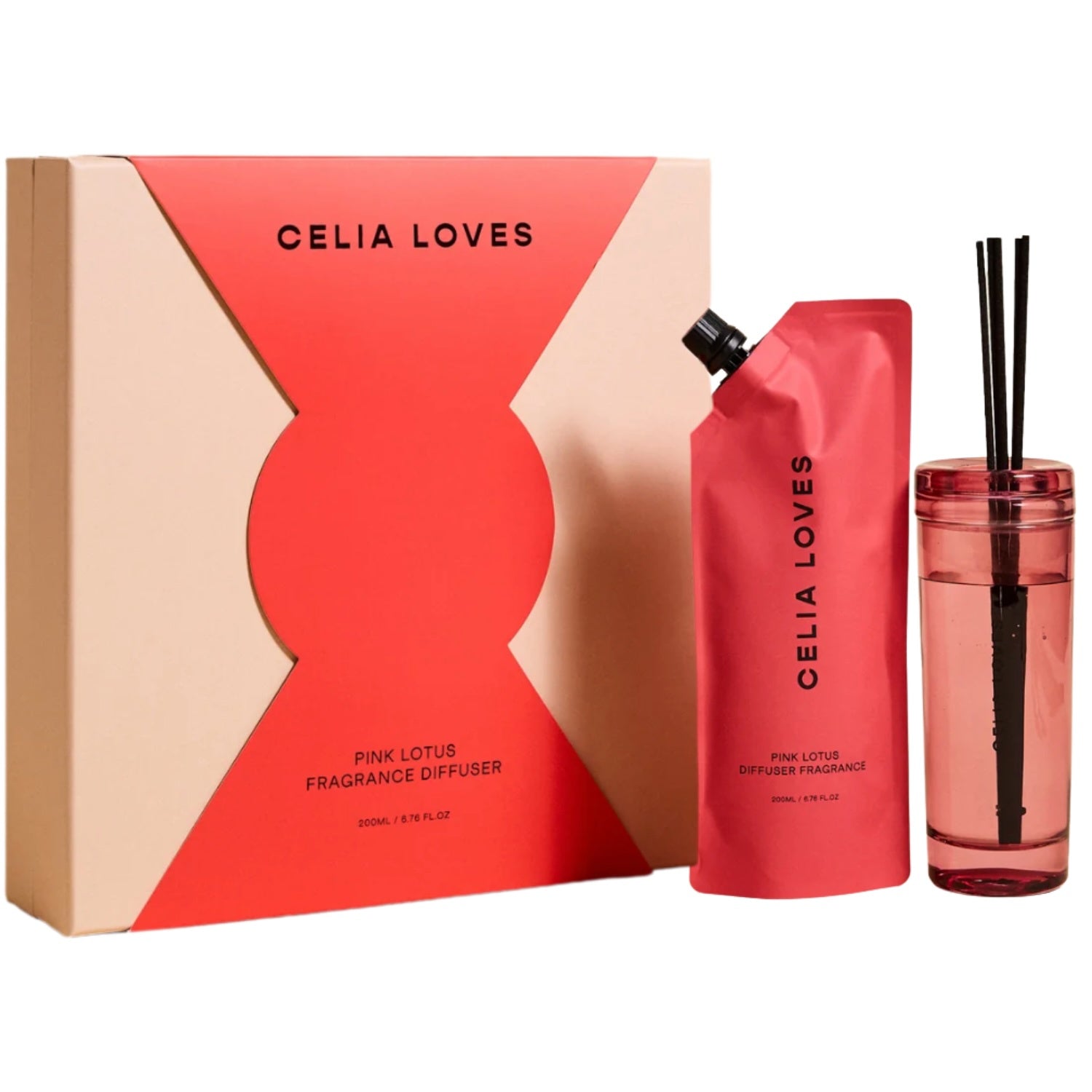 Diffuser Set - Pink Lotus