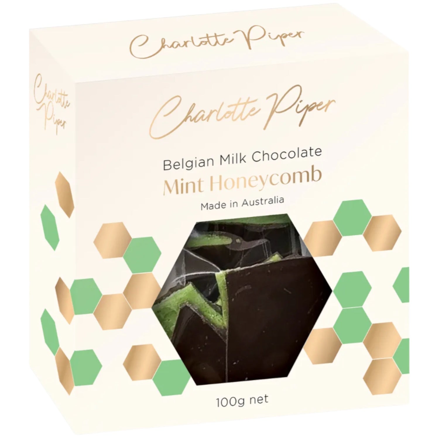 Dark Chocolate Mint Honeycomb 80g