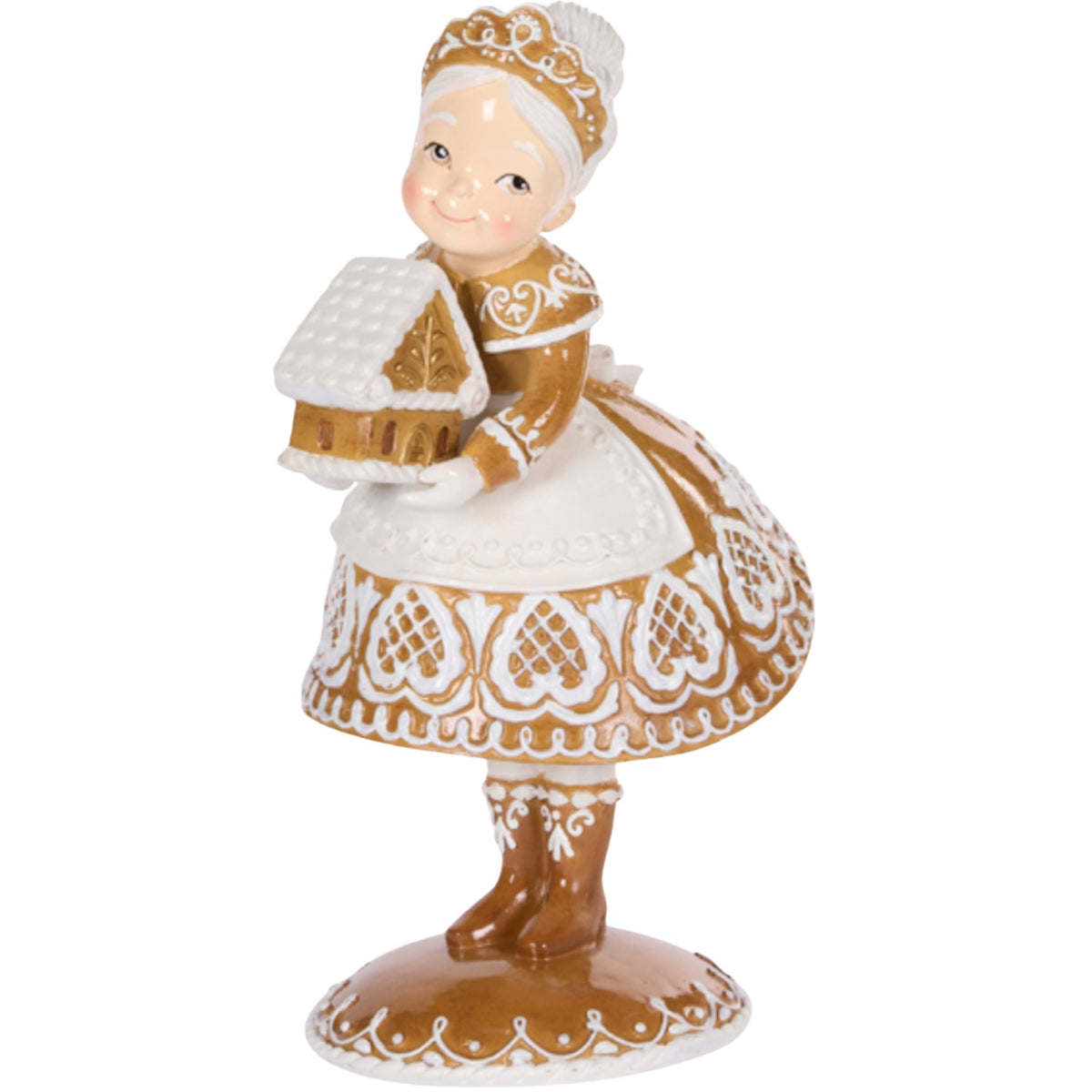 33cm Gingerbread Mrs Clause