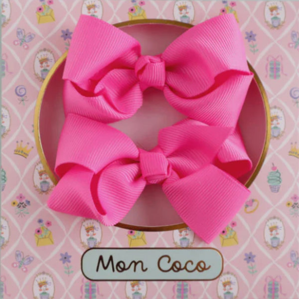 Mon Coco Bows: Hot Pink