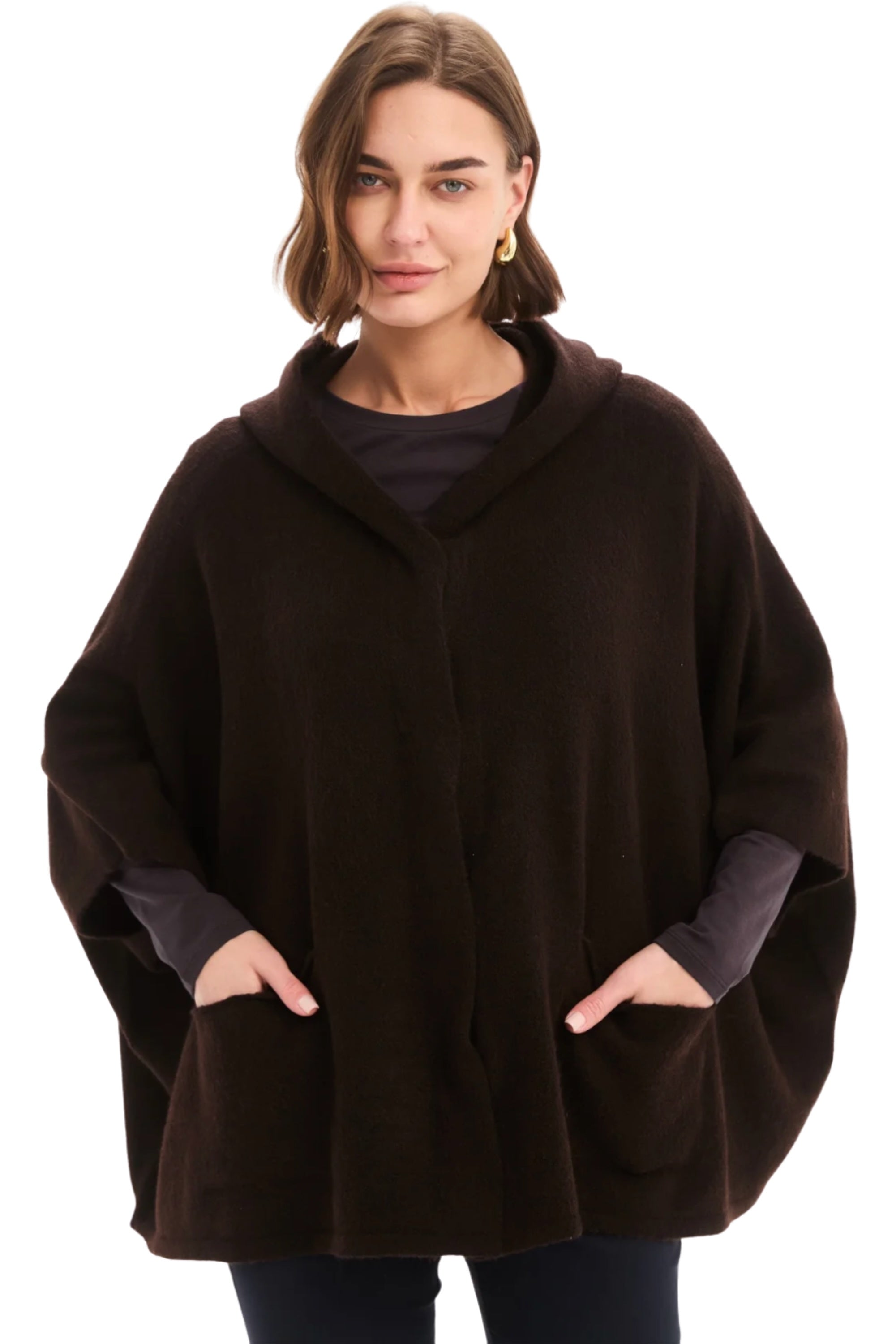 Mag. Close Cardi - Chocolate