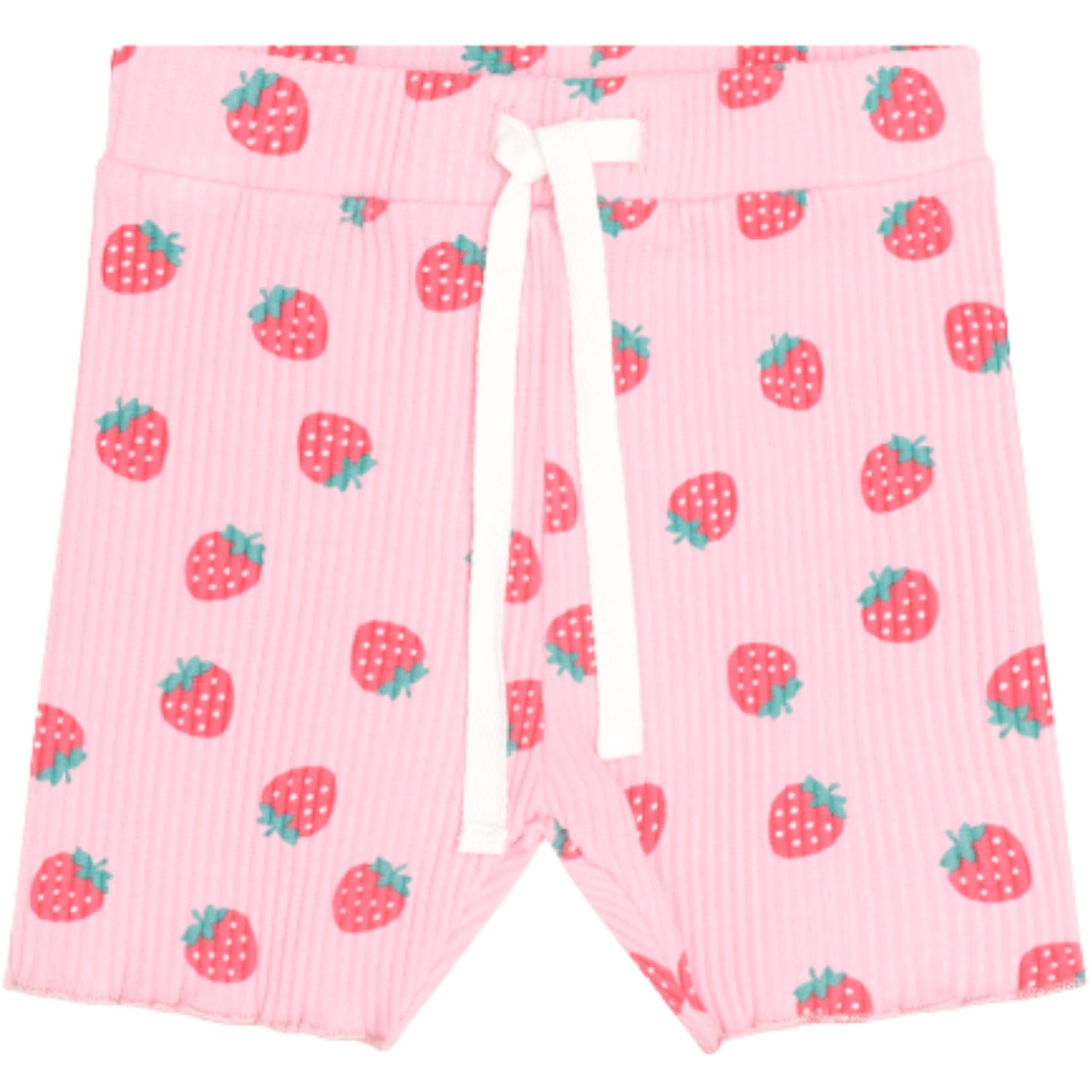 Strawberry Rib Bike Short