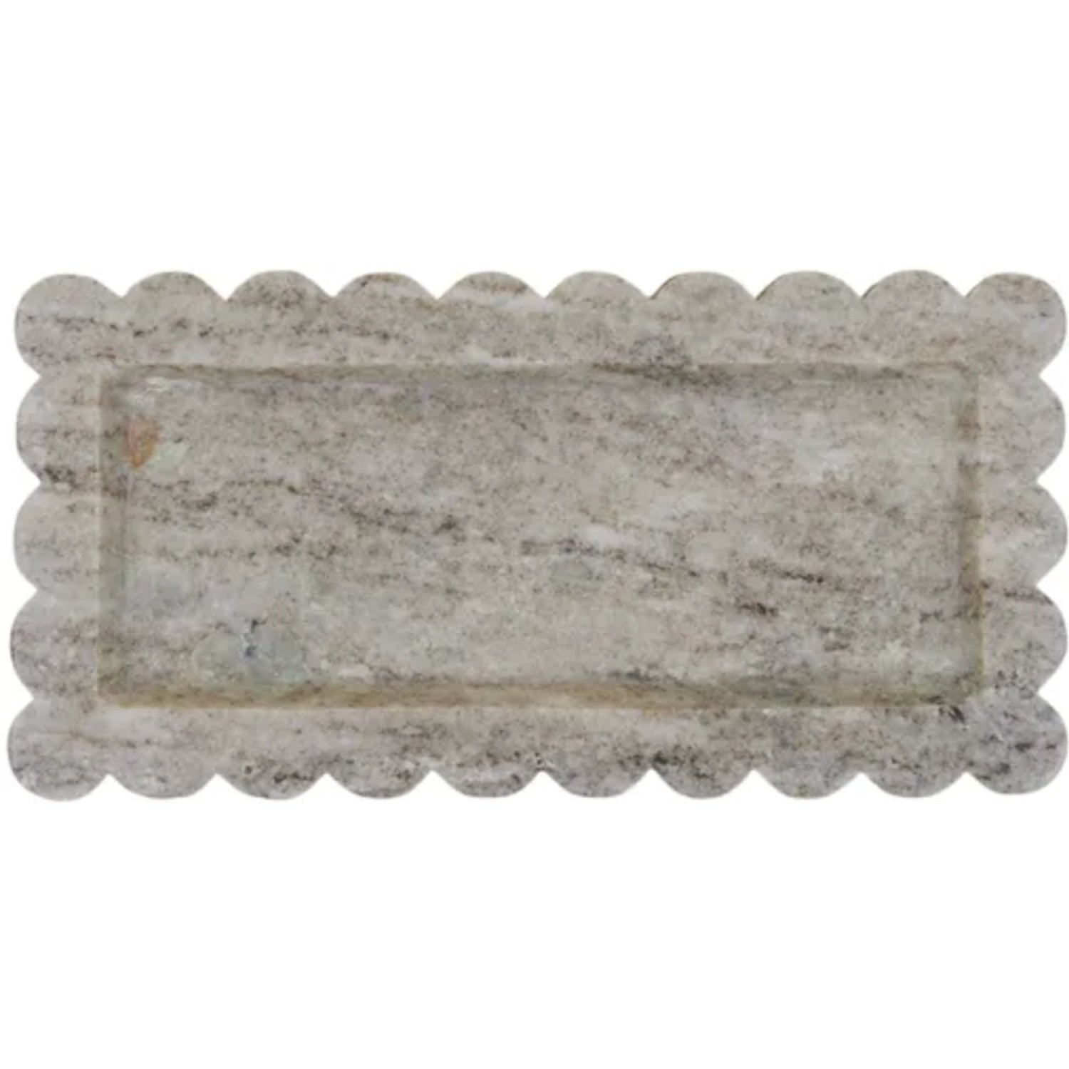 Dentelle Marble Tray - Nude